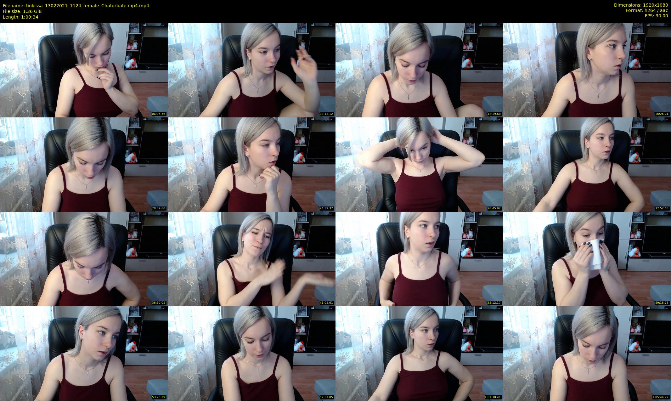tinkissa — 70 minute Chaturbate couple cam show recording, 1080p, Feb 13, 2021