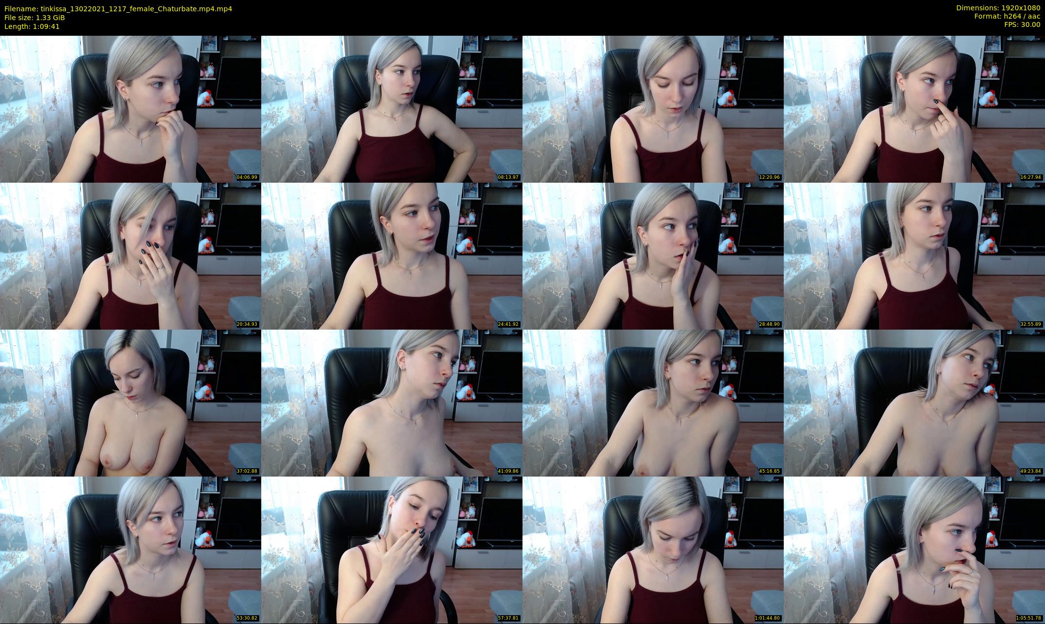 tinkissa — 70 minute Chaturbate couple cam show recording, 1080p, Feb 13, 2021