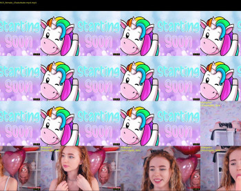 unicorngirls — 24 minute Chaturbate couple cam show recording, 720p, Feb 13, 2021
