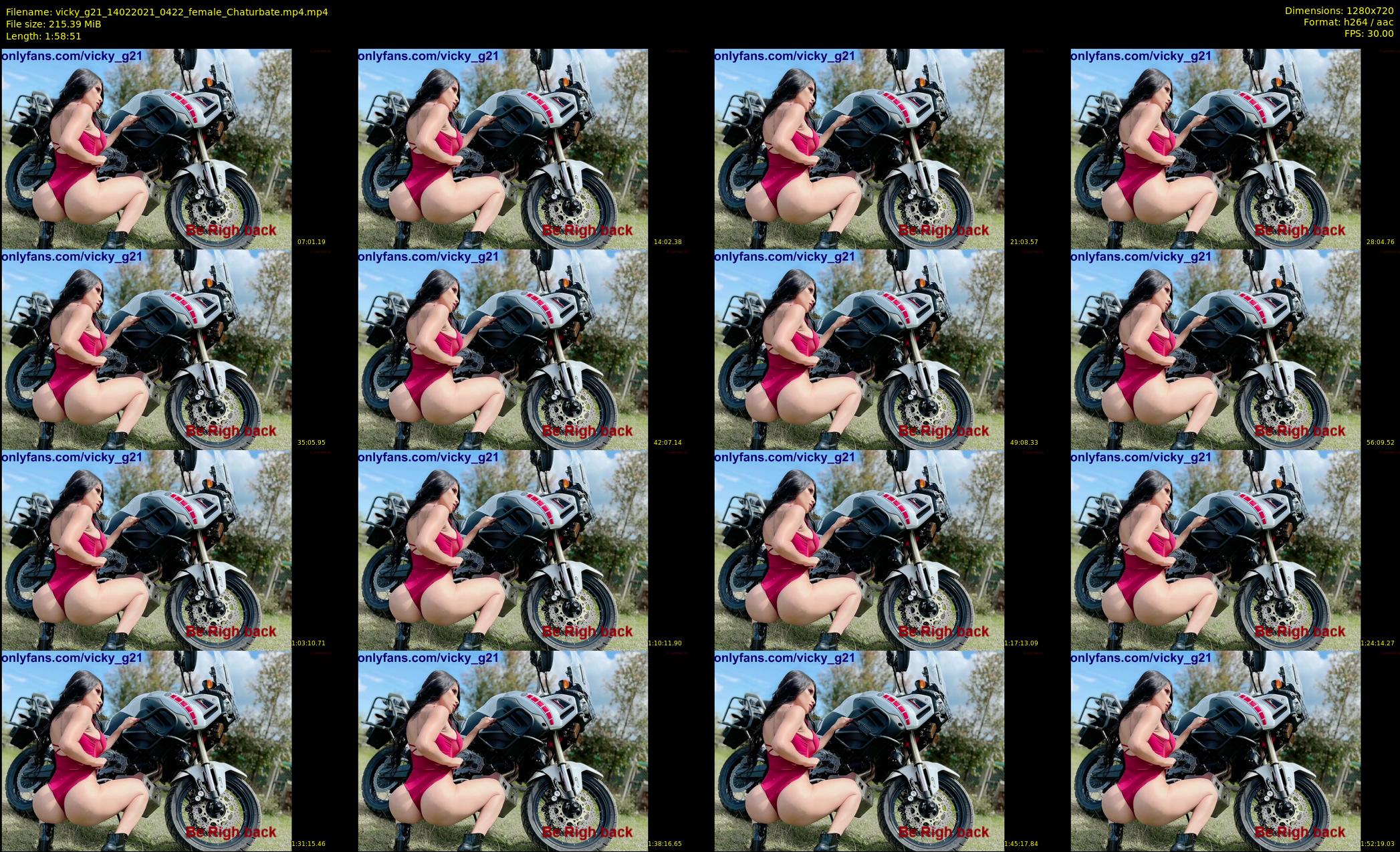 vicky_g21 — 119 minute Chaturbate female cam show recording, 720p, Feb 14, 2021