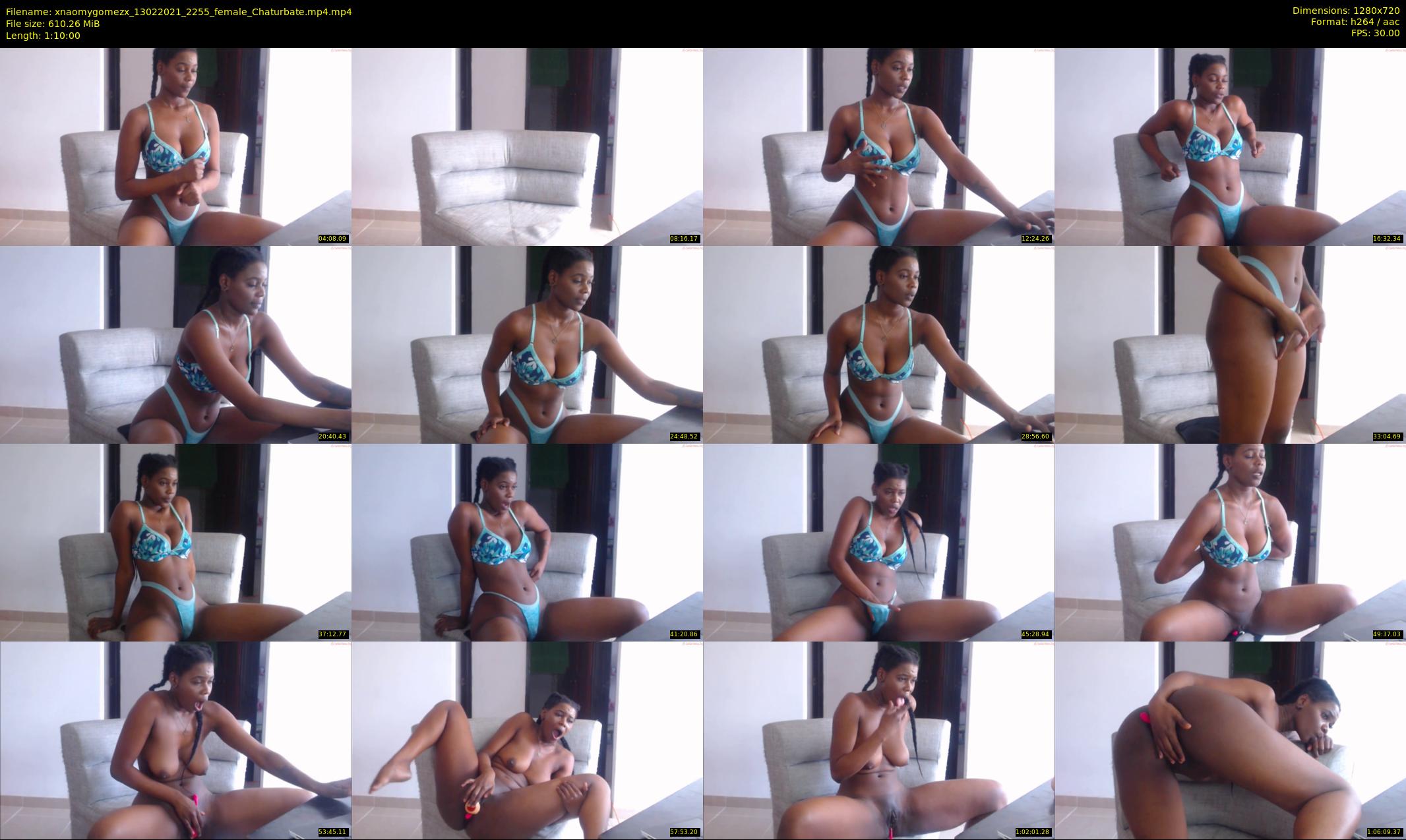 xnaomygomezx — 70 minute Chaturbate female cam show recording, 720p, Feb 13, 2021