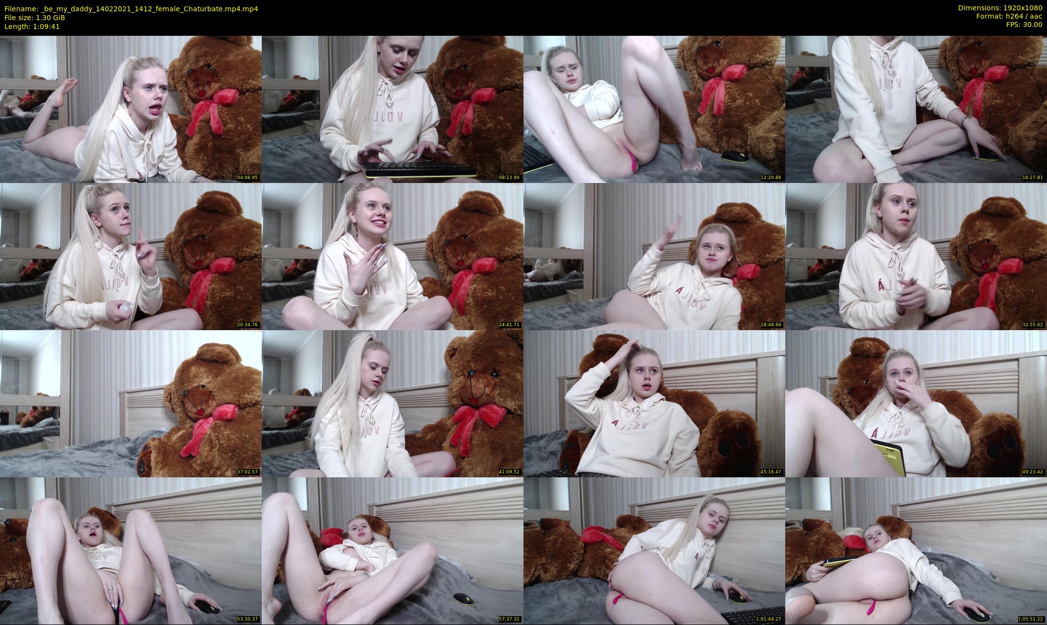 _be_my_daddy — 70 minute Chaturbate female cam show recording, 1080p, Feb 14, 2021