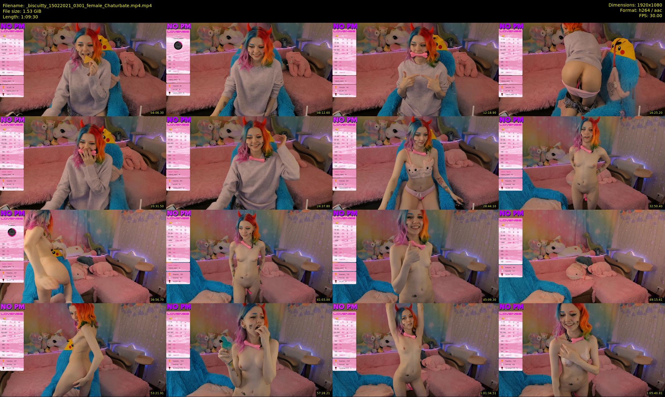 _biscuitty — 70 minute Chaturbate female cam show recording, 1080p, Feb 15, 2021