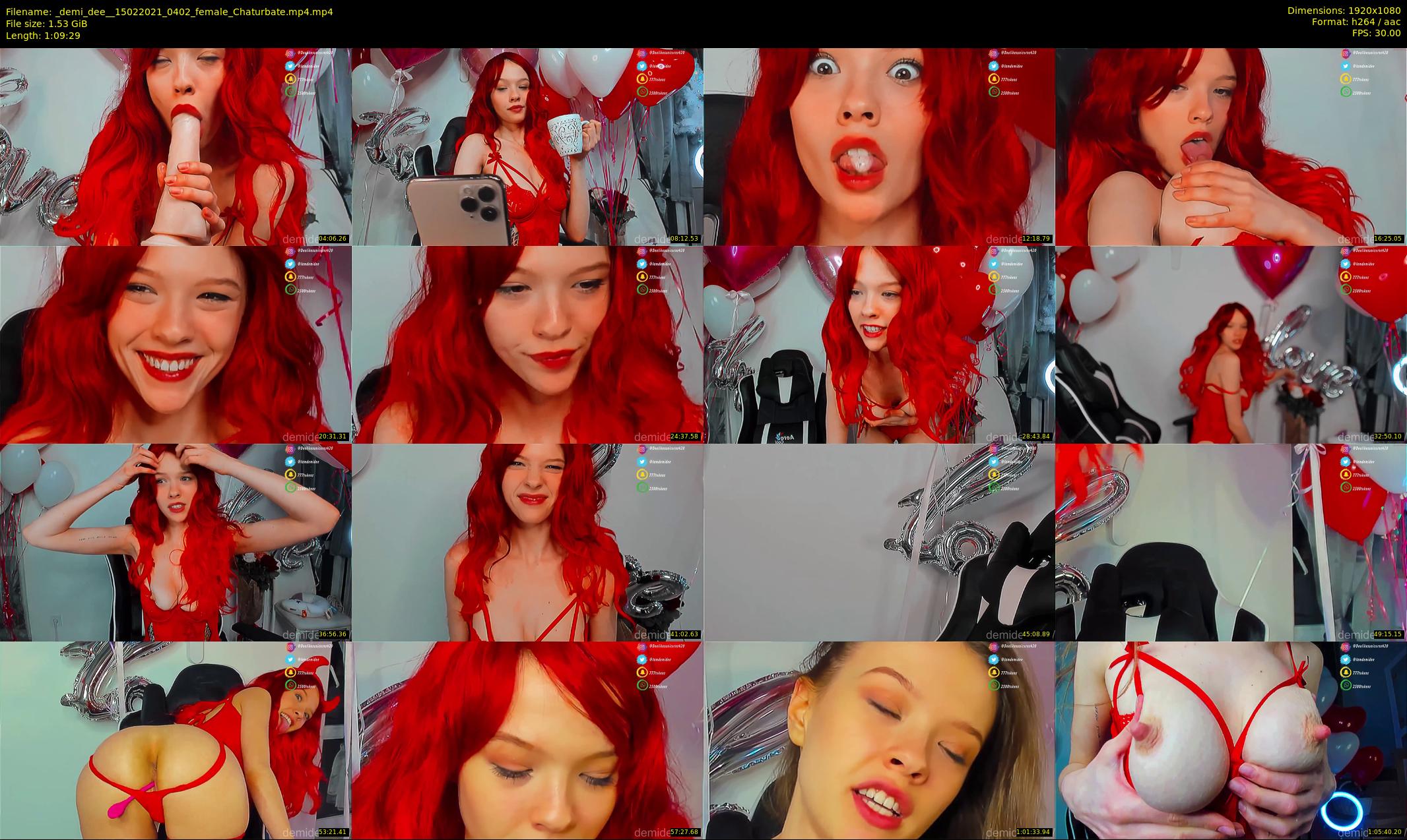 _demi_dee_ — 70 minute Chaturbate female cam show recording, 1080p, Feb 15, 2021