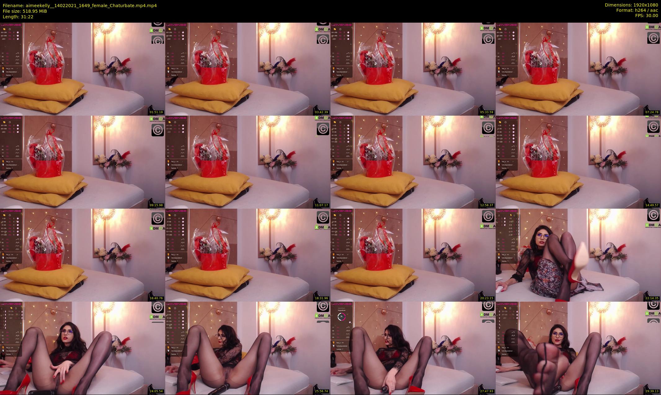 aimeekelly_ — 32 minute Chaturbate female cam show recording, 1080p, Feb 14, 2021