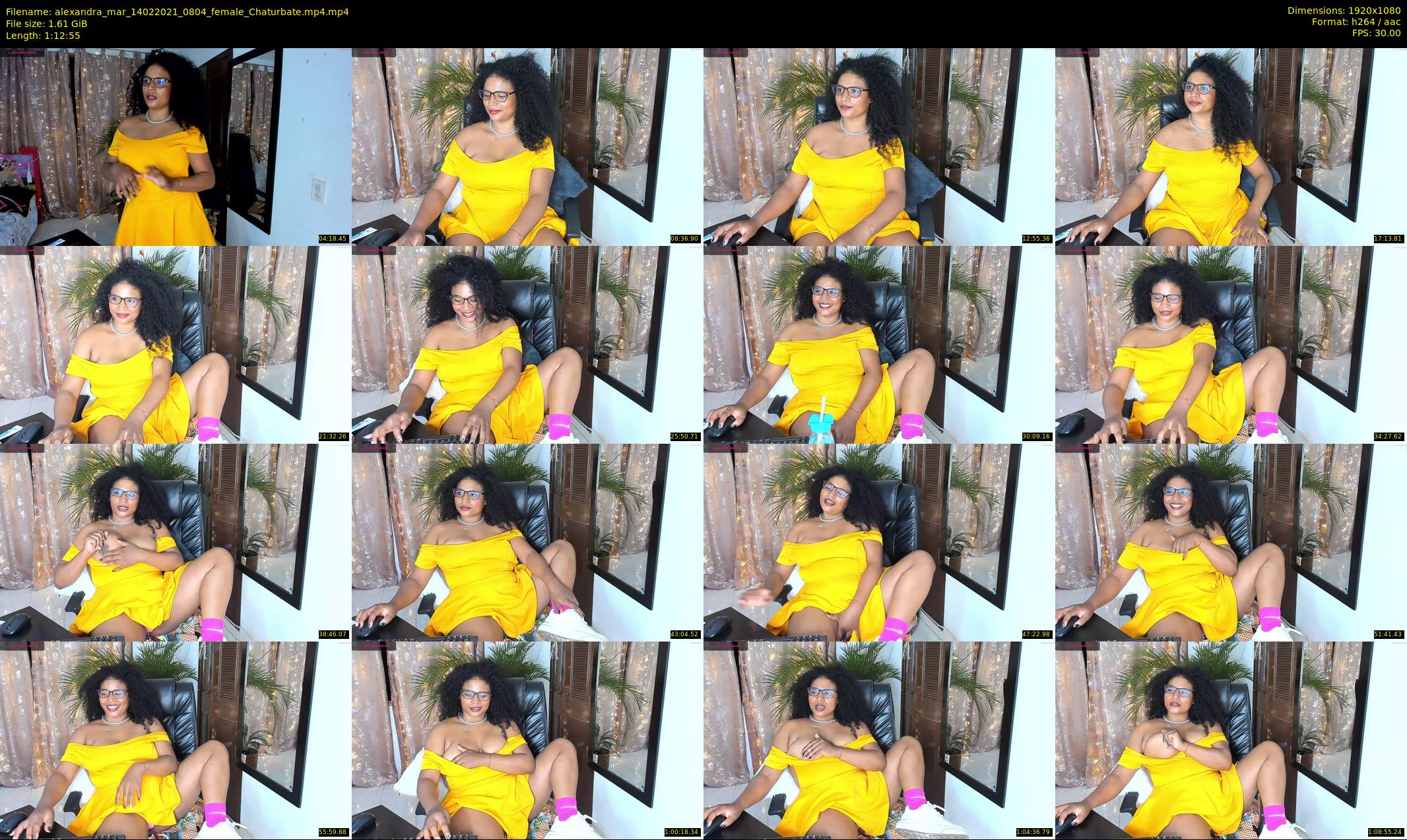 alexandra_mar — 73 minute Chaturbate female cam show recording, 1080p, Feb 14, 2021