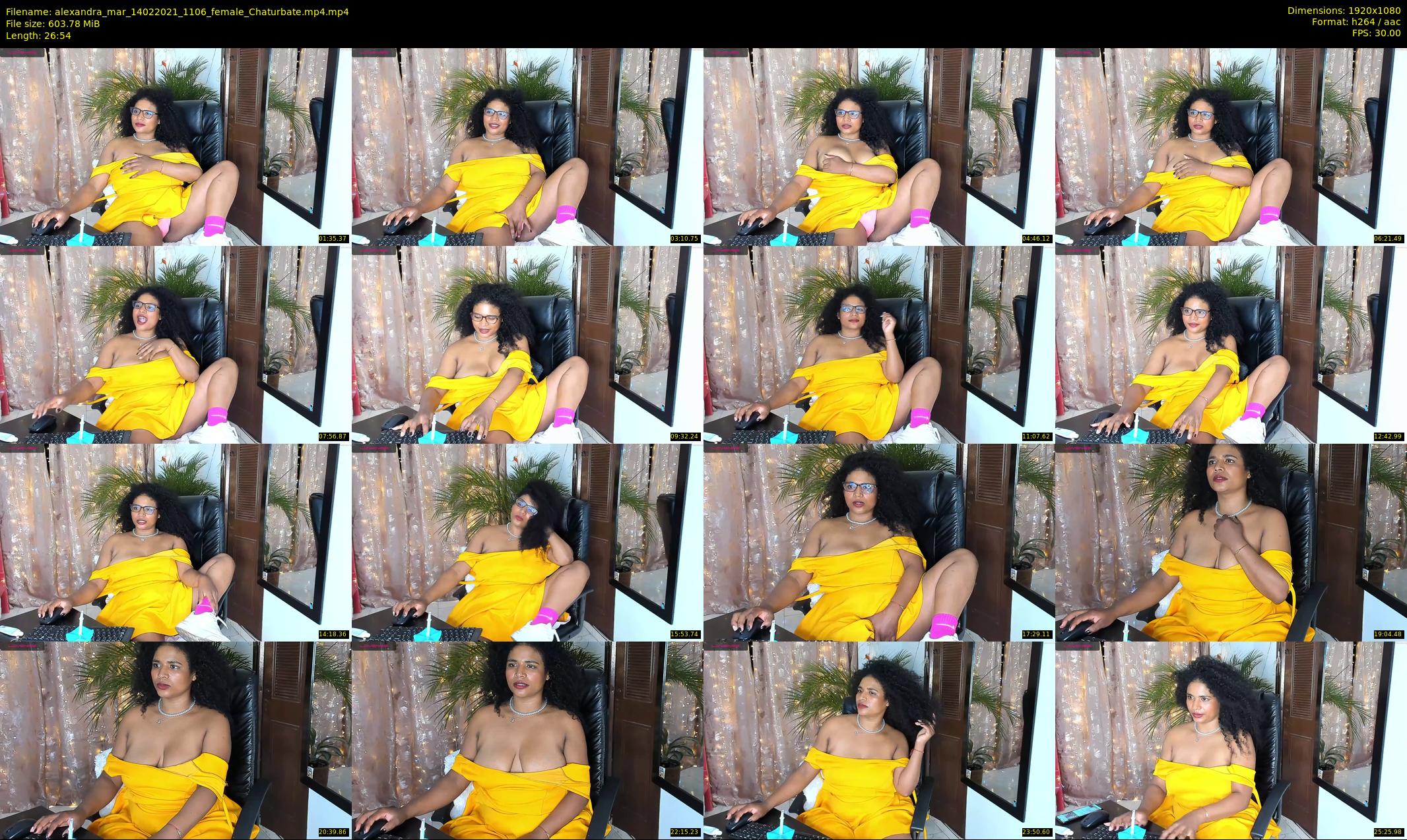 alexandra_mar — 27 minute Chaturbate female cam show recording, 1080p, Feb 14, 2021