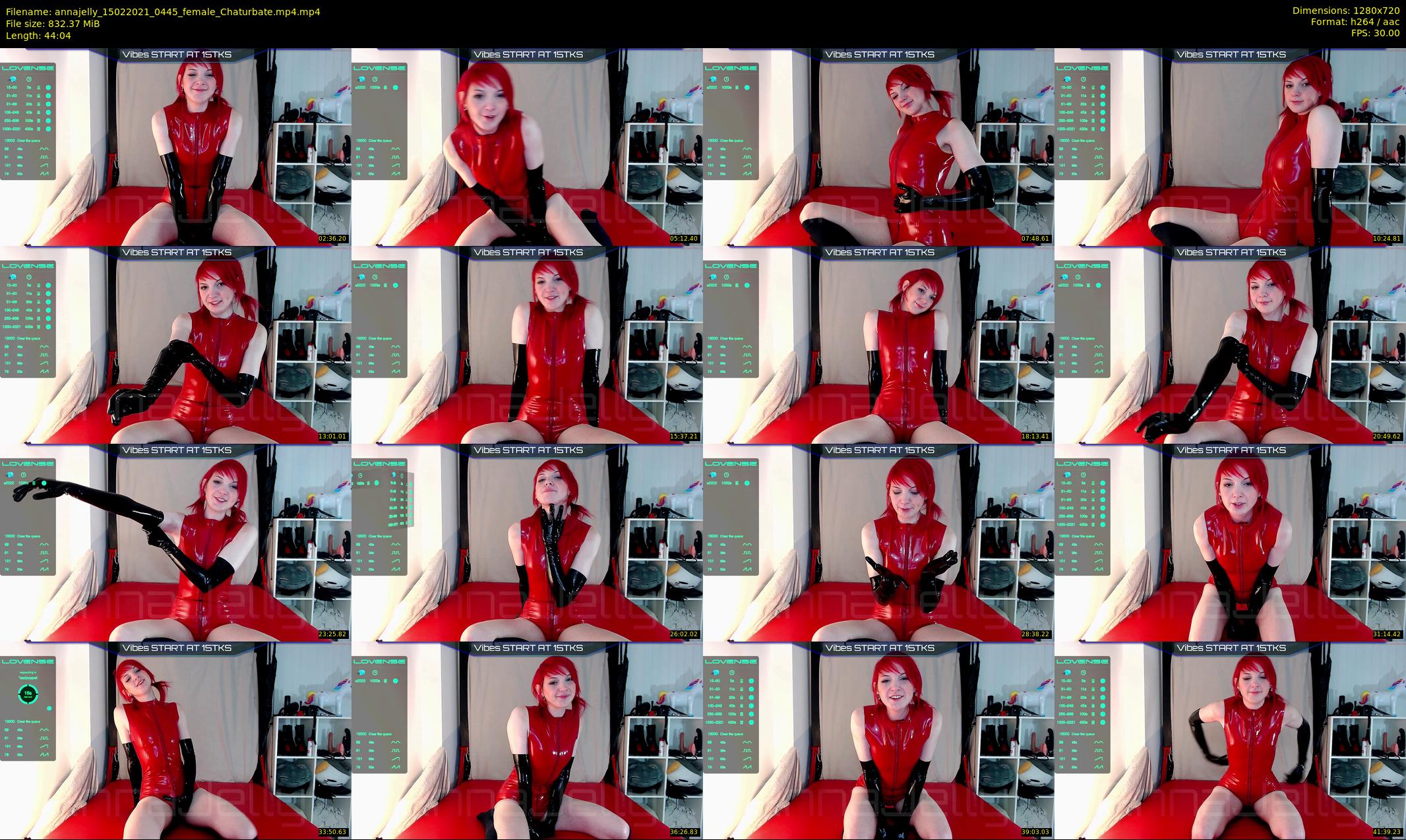 annajelly — 45 minute Chaturbate couple cam show recording, 720p, Feb 15, 2021