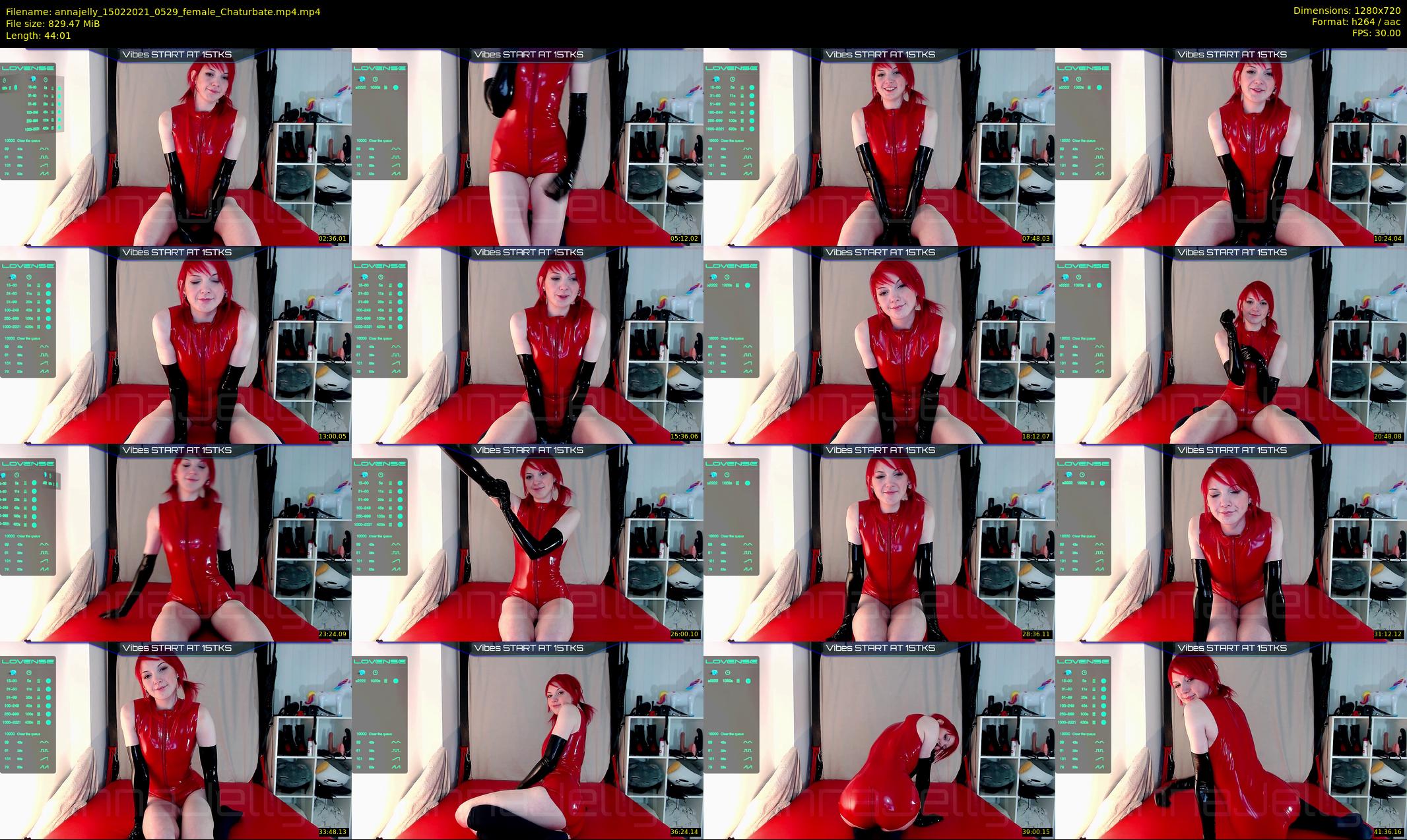 annajelly — 45 minute Chaturbate couple cam show recording, 720p, Feb 15, 2021