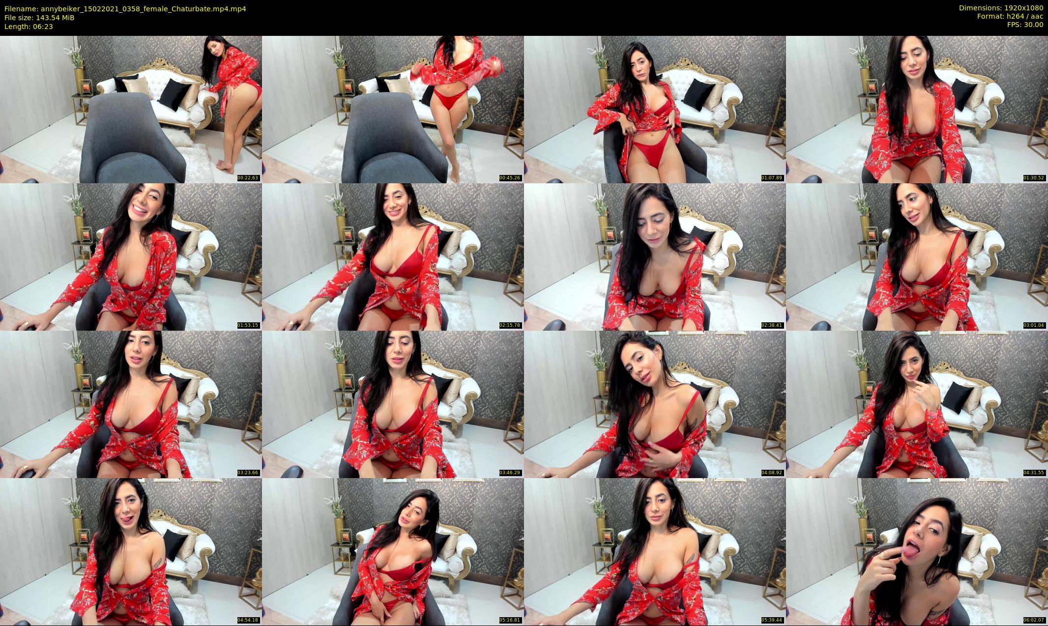 annybeiker — 7 minute Chaturbate female cam show recording, 1080p, Feb 15, 2021