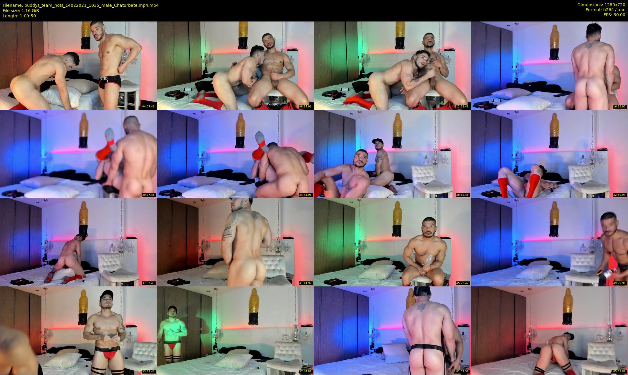 buddys_team_hots — 70 minute Chaturbate couple cam show recording, 720p, Feb 14, 2021