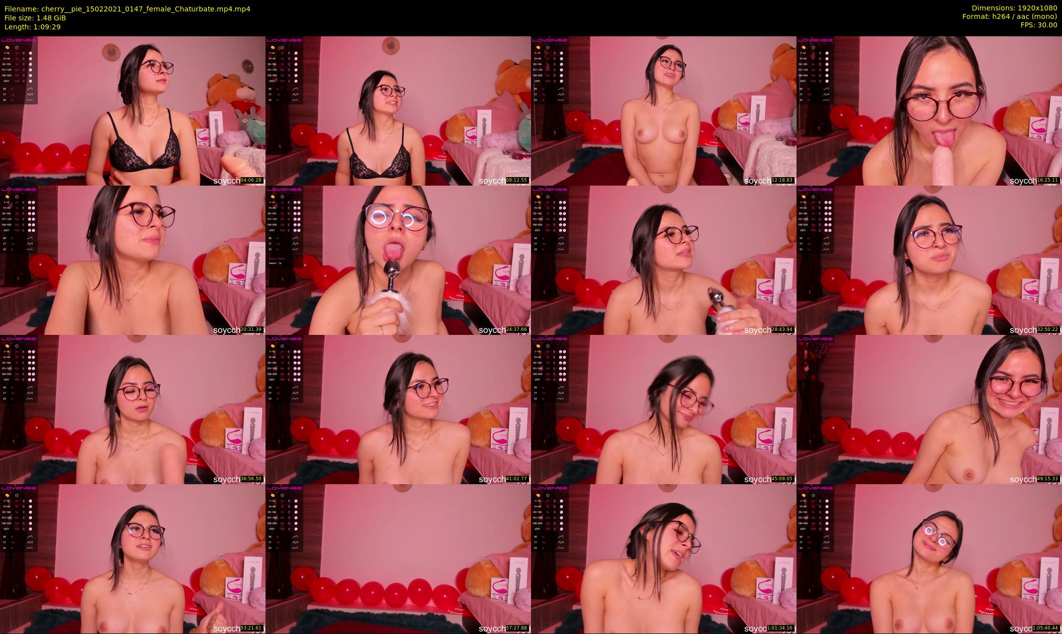 cherry__pie — 70 minute Chaturbate female cam show recording, 1080p, Feb 15, 2021