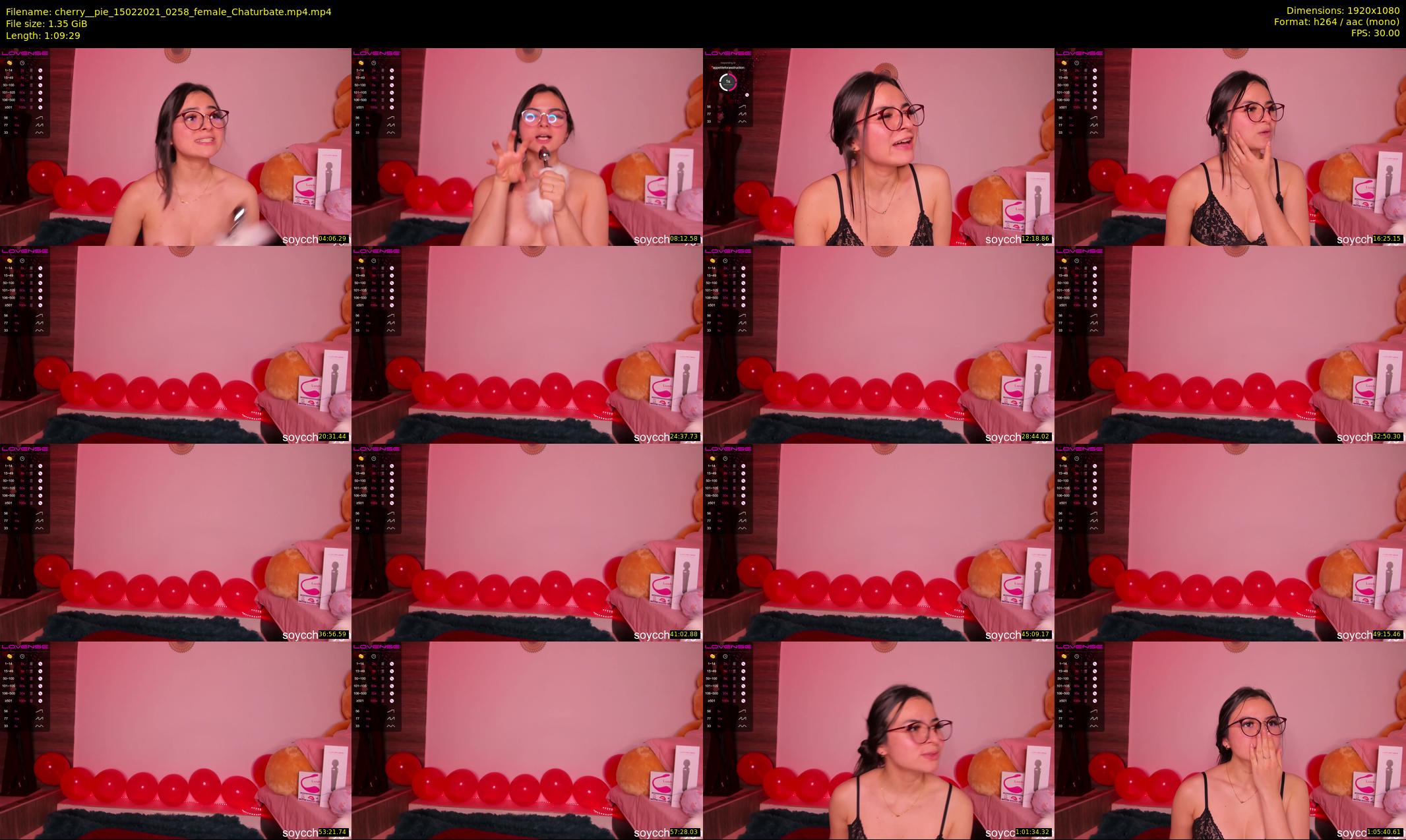 cherry__pie — 70 minute Chaturbate female cam show recording, 1080p, Feb 15, 2021