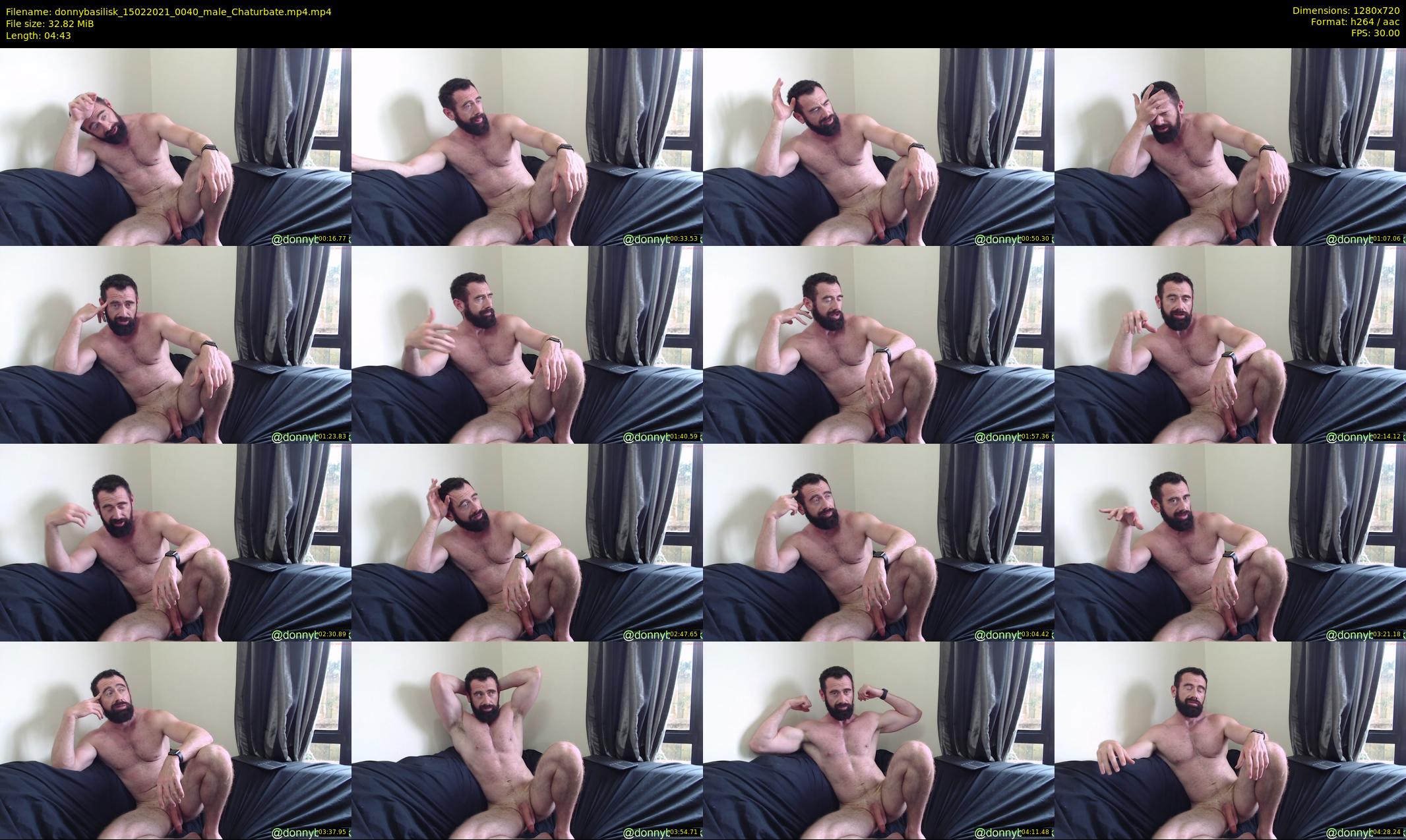 donnybasilisk — 5 minute Chaturbate male cam show recording, 720p, Feb 15, 2021
