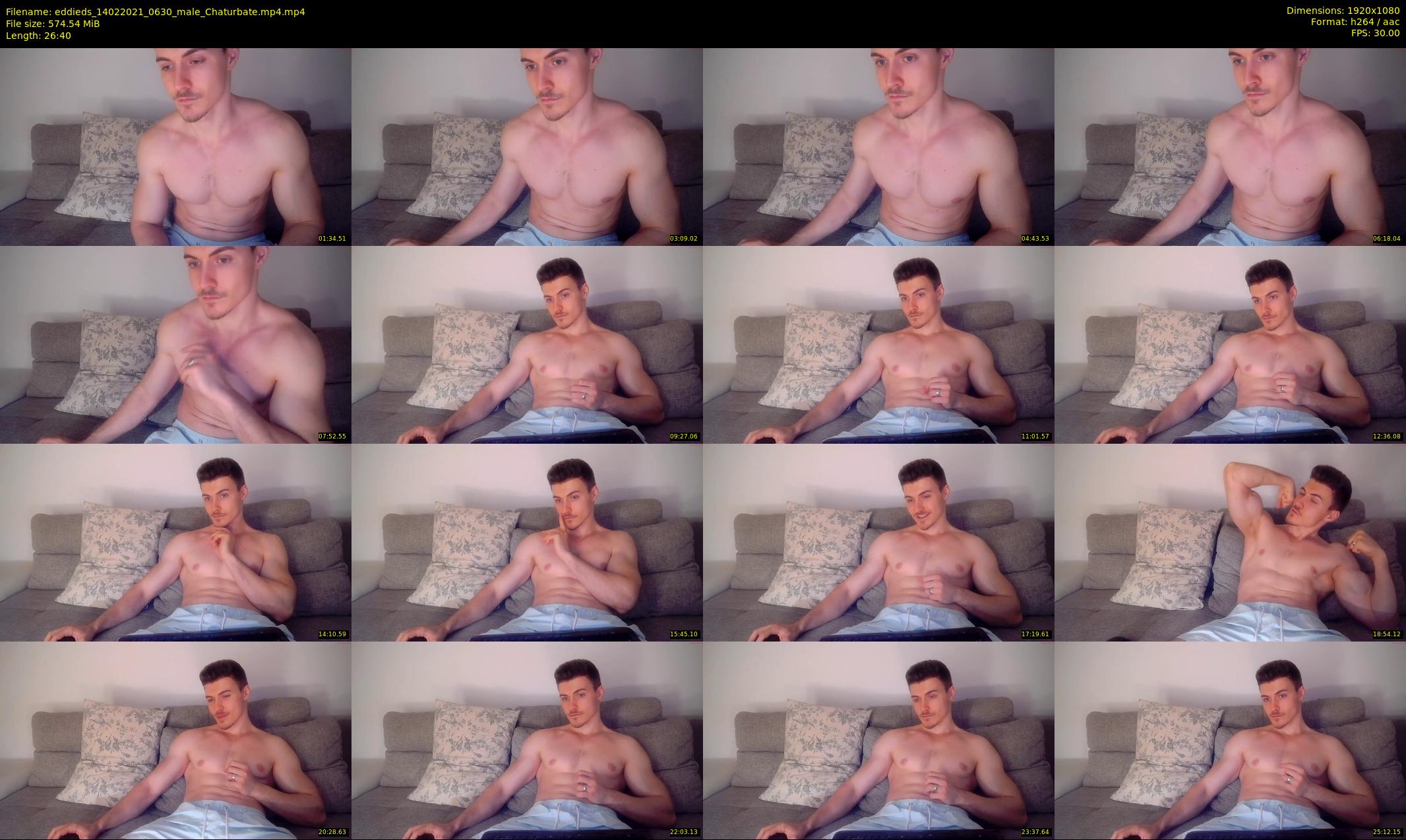 eddieds — 27 minute Chaturbate male cam show recording, 1080p, Feb 14, 2021
