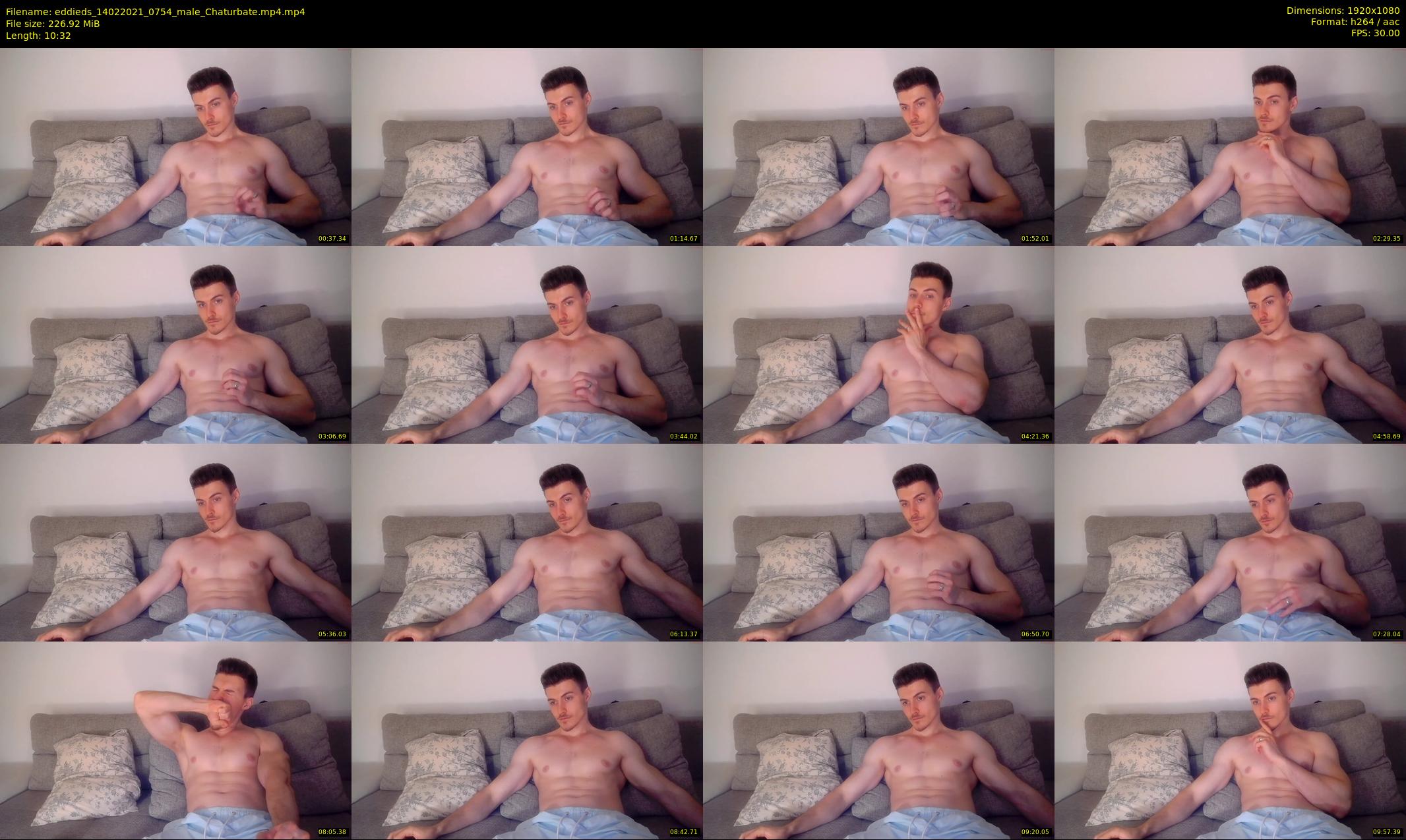 eddieds — 11 minute Chaturbate male cam show recording, 1080p, Feb 14, 2021