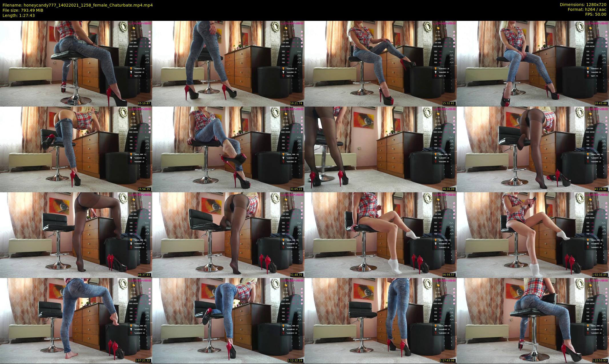 honeycandy777 — 88 minute Chaturbate couple cam show recording, 720p, Feb 14, 2021