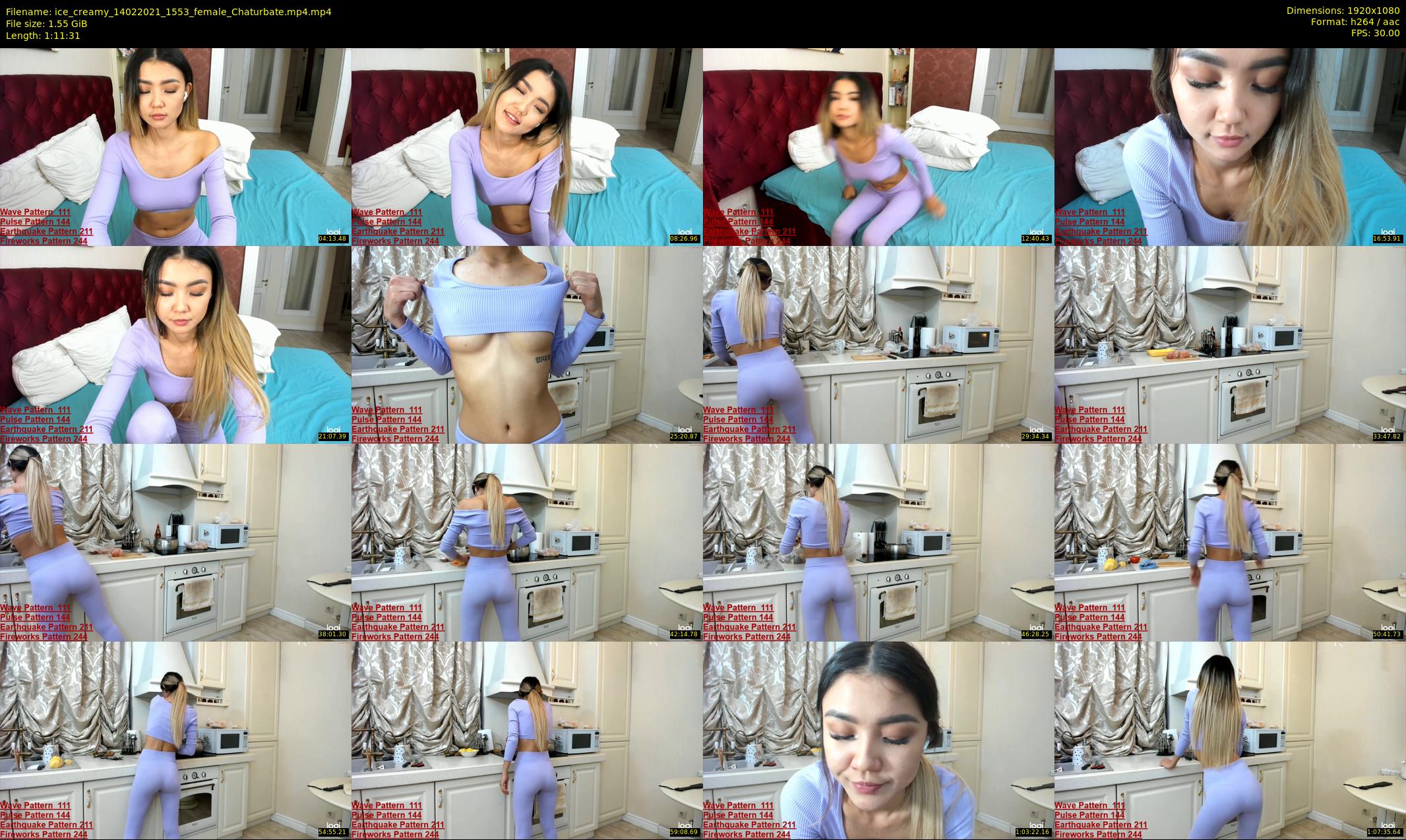 ice_creamy — 72 minute Chaturbate female cam show recording, 1080p, Feb 14, 2021