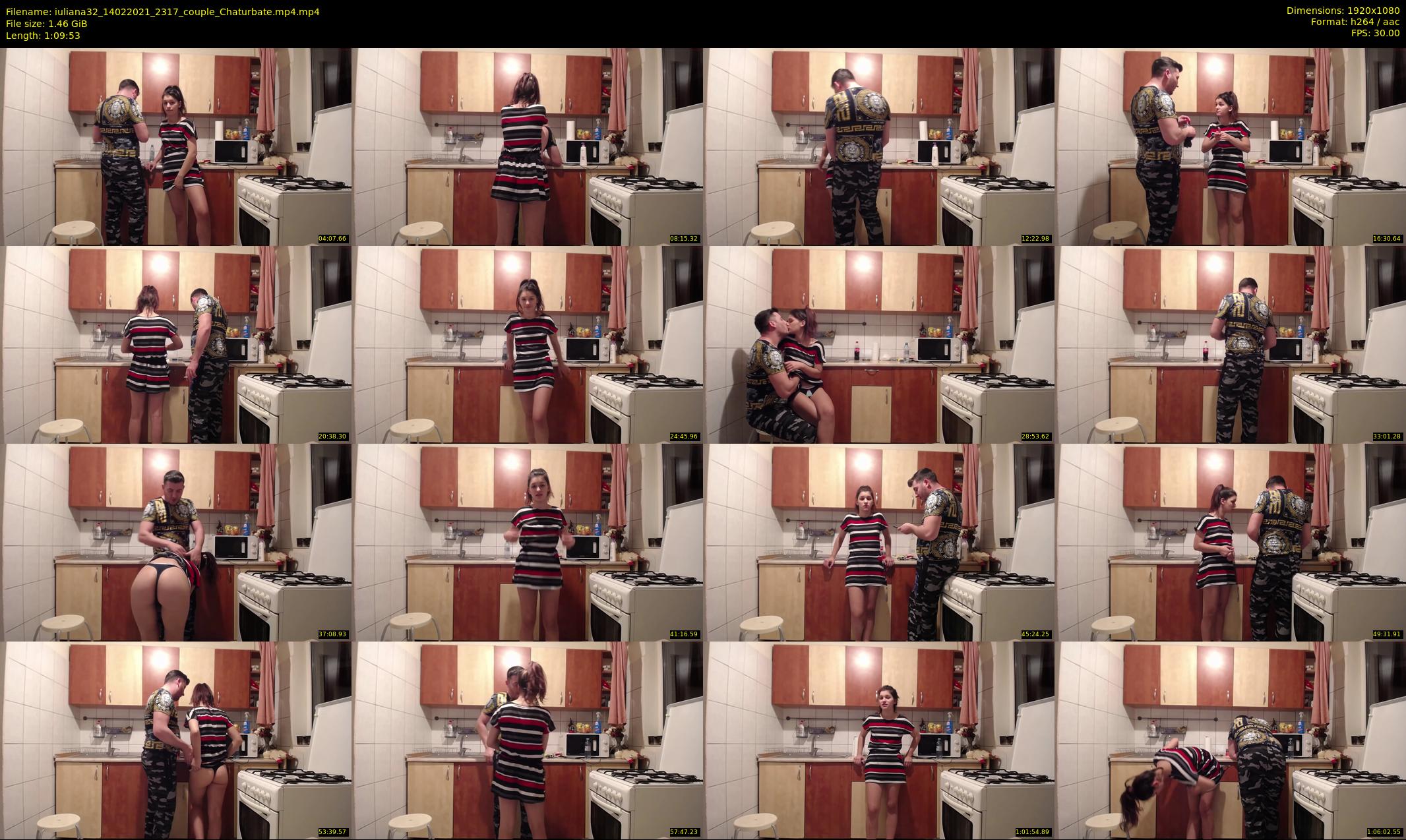 iuliana32 — 70 minute Chaturbate couple cam show recording, 1080p, Feb 14, 2021