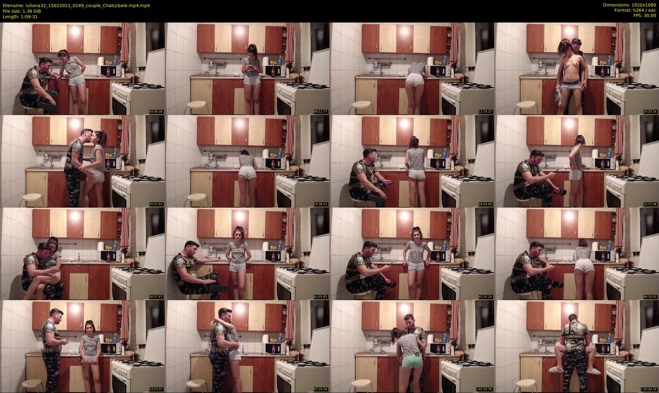 iuliana32 — 70 minute Chaturbate couple cam show recording, 1080p, Feb 15, 2021