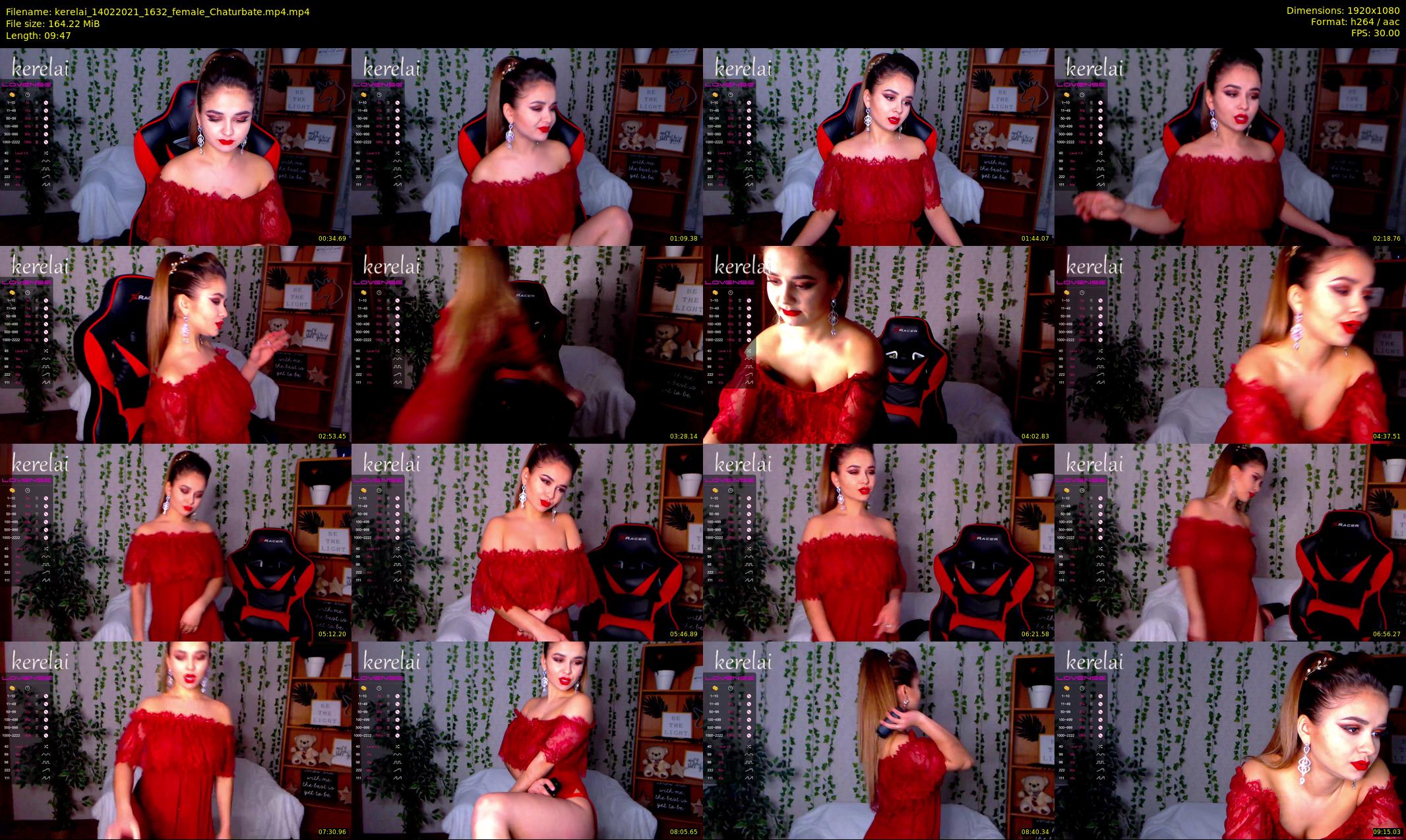 kerelai — 10 minute Chaturbate female cam show recording, 1080p, Feb 14, 2021