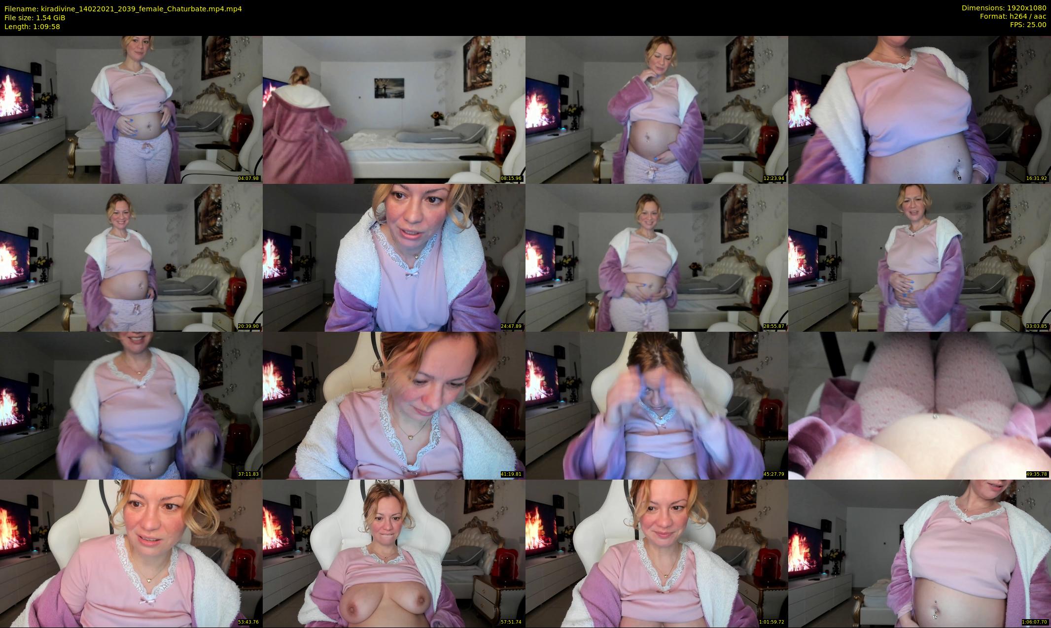 kiradivine — 70 minute Chaturbate female cam show recording, 1080p, Feb 14, 2021