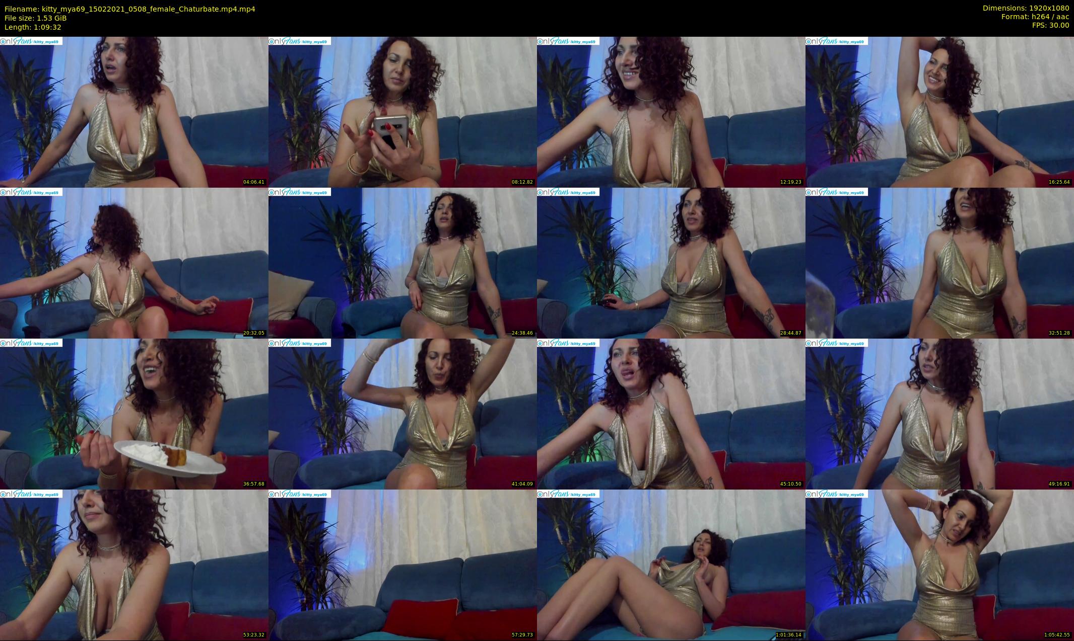 kitty_mya69 — 70 minute Chaturbate female cam show recording, 1080p, Feb 15, 2021