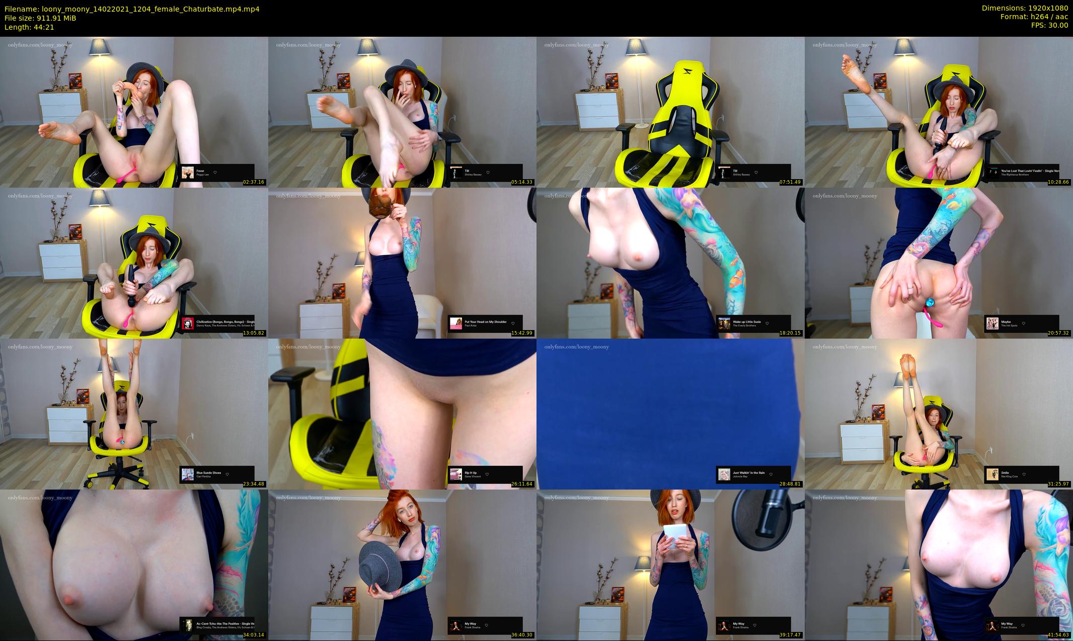 loony_moony — 45 minute Chaturbate couple cam show recording, 1080p, Feb 14, 2021