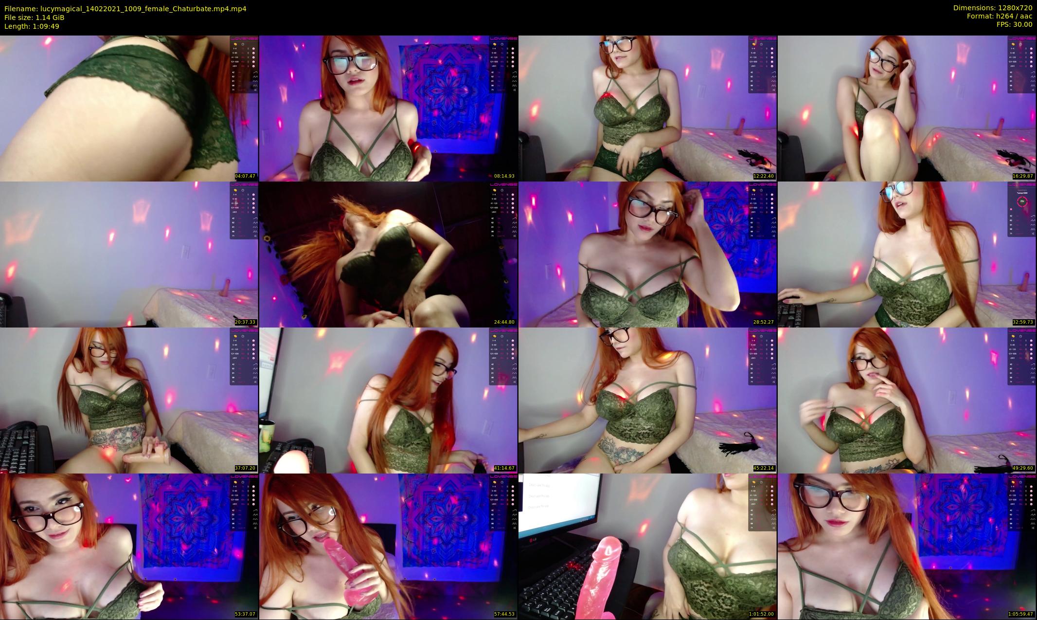 lucymagical — 70 minute Chaturbate female cam show recording, 720p, Feb 14, 2021