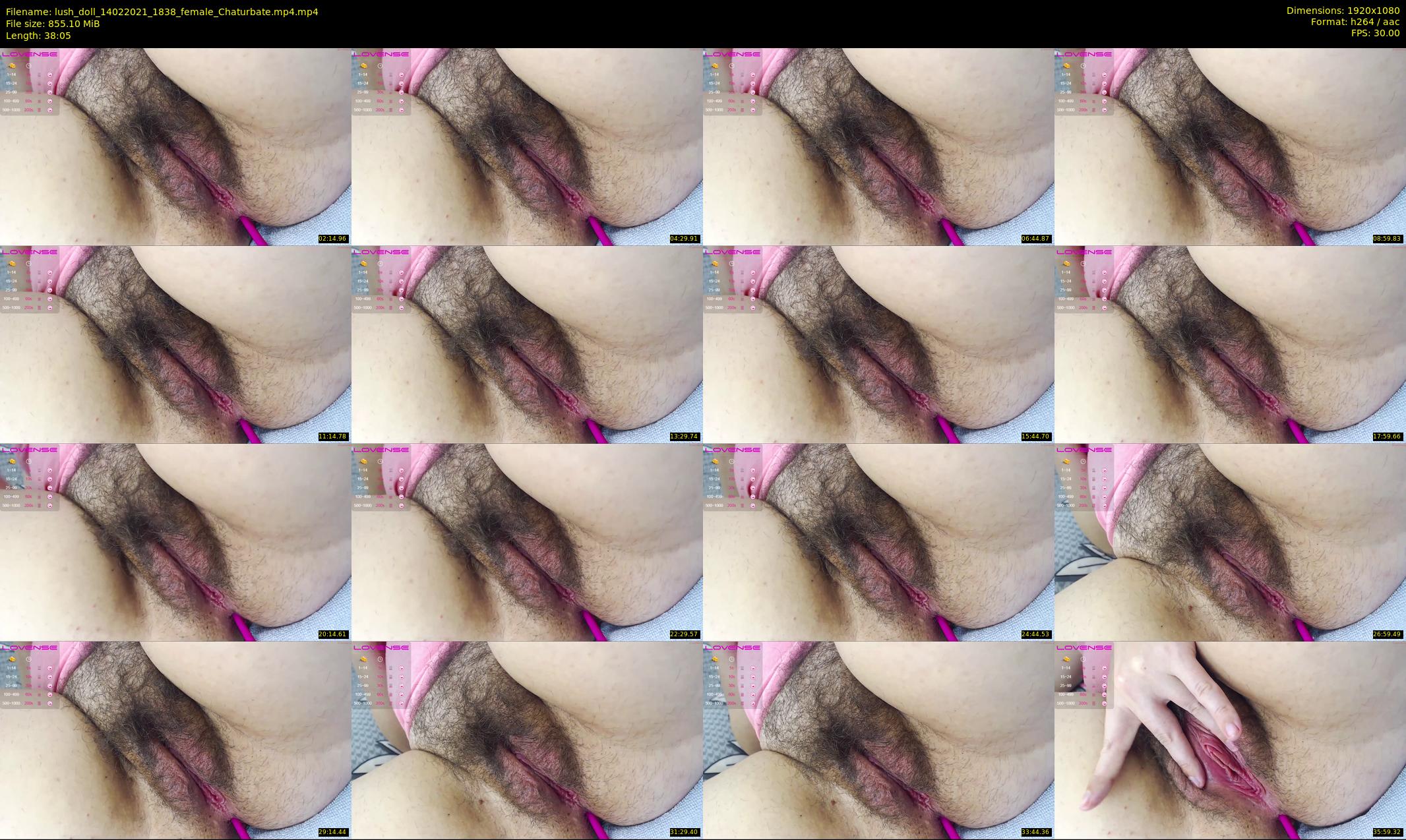 lush_doll — 39 minute Chaturbate female cam show recording, 1080p, Feb 14, 2021