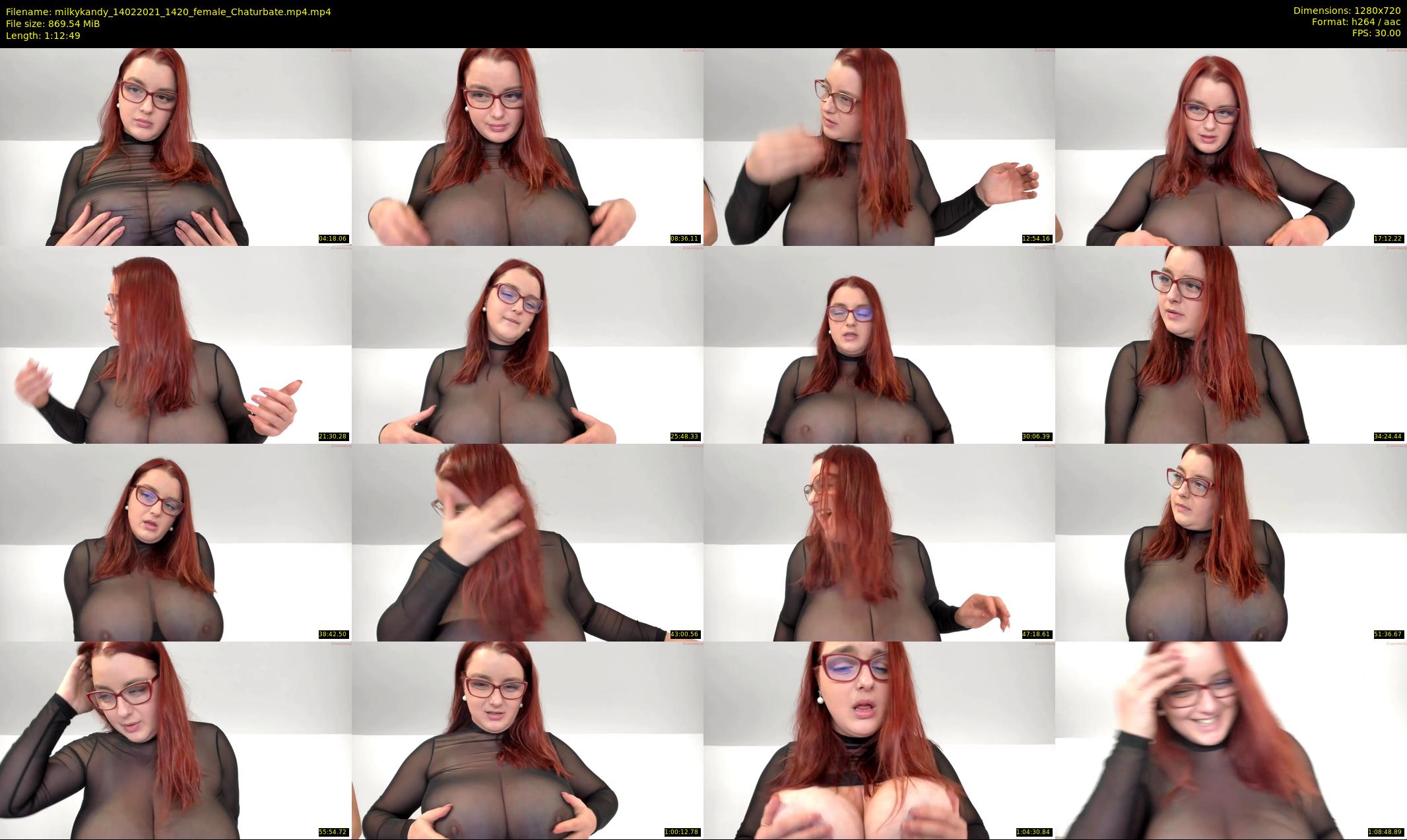 milkykandy — 73 minute Chaturbate female cam show recording, 720p, Feb 14, 2021