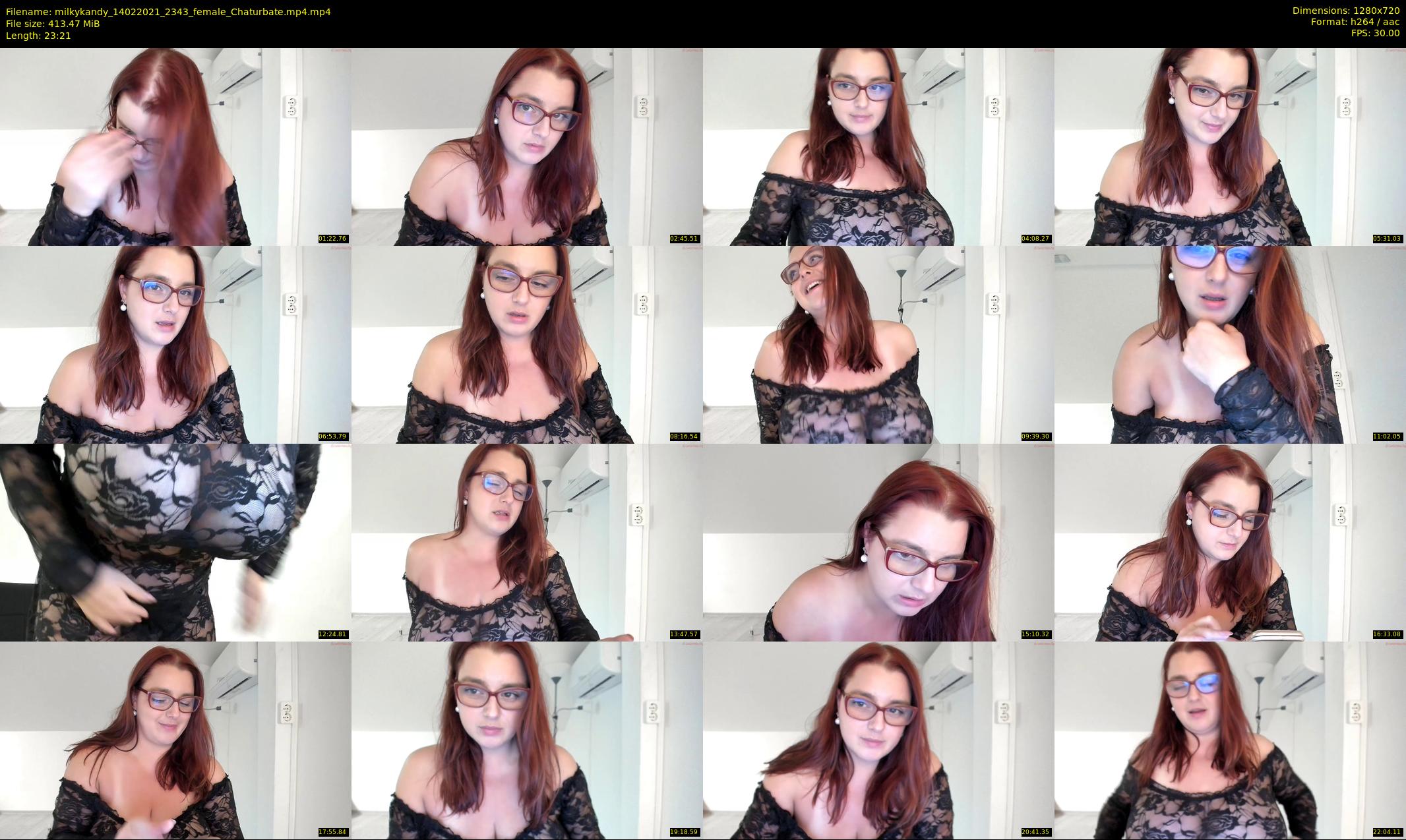 milkykandy — 24 minute Chaturbate female cam show recording, 720p, Feb 14, 2021
