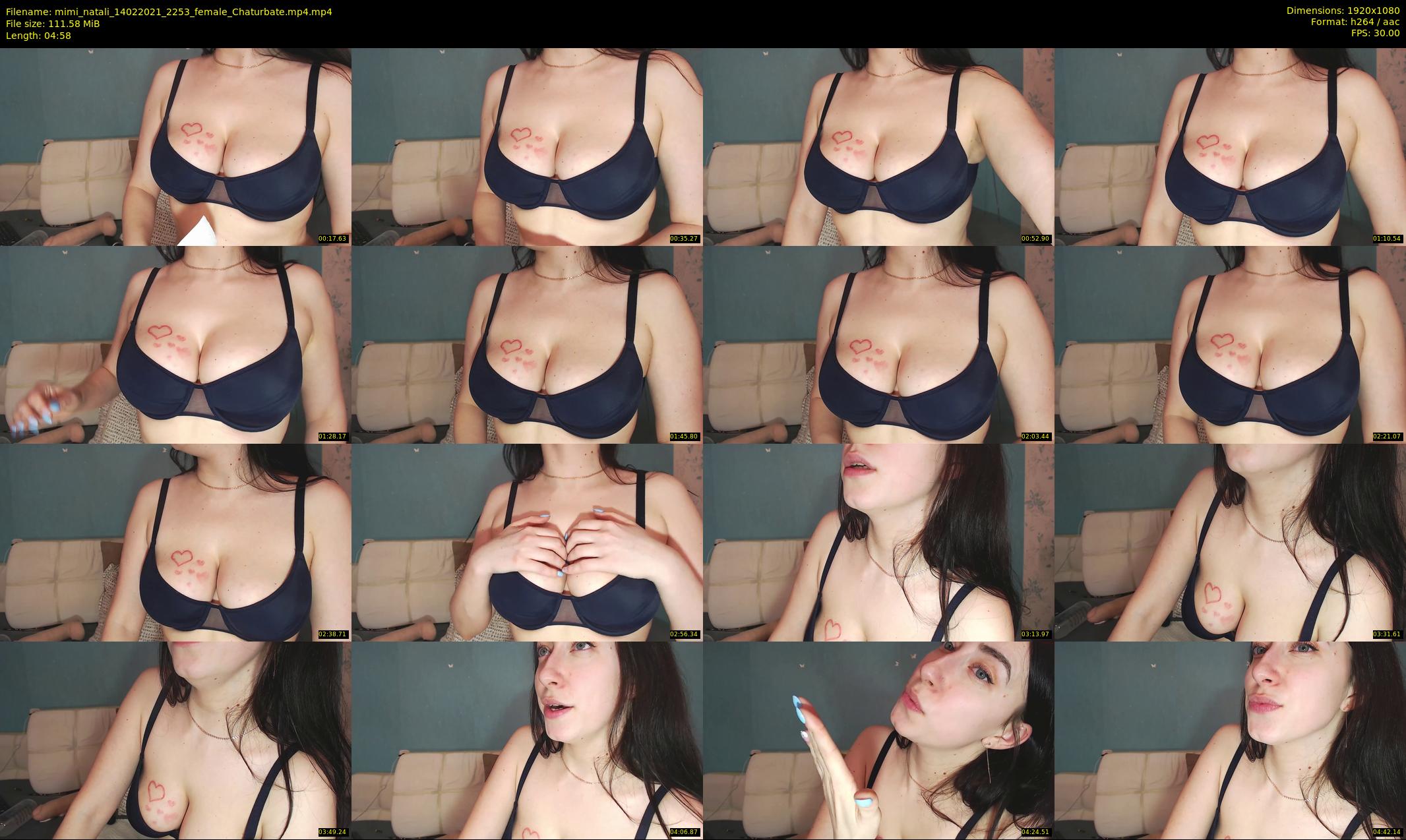 mimi_natali — 5 minute Chaturbate female cam show recording, 1080p, Feb 14, 2021
