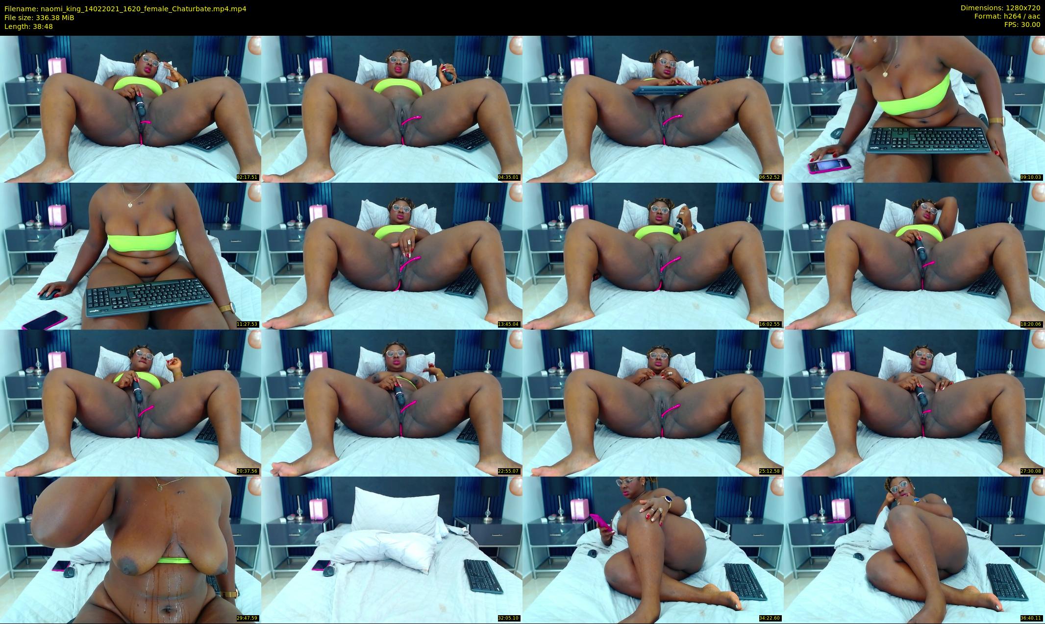 naomi_king — 39 minute Chaturbate female cam show recording, 720p, Feb 14, 2021