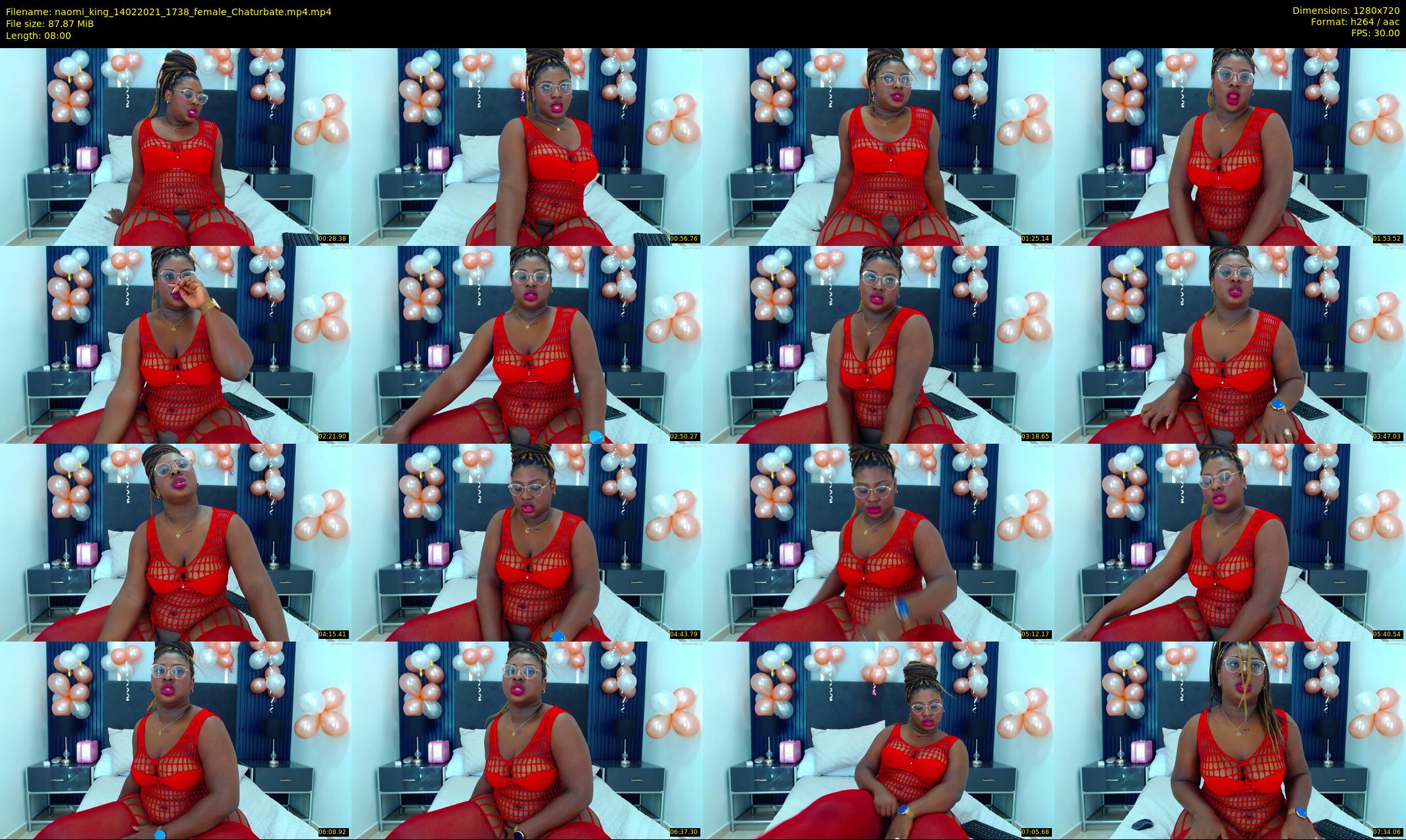 naomi_king — 8 minute Chaturbate female cam show recording, 720p, Feb 14, 2021