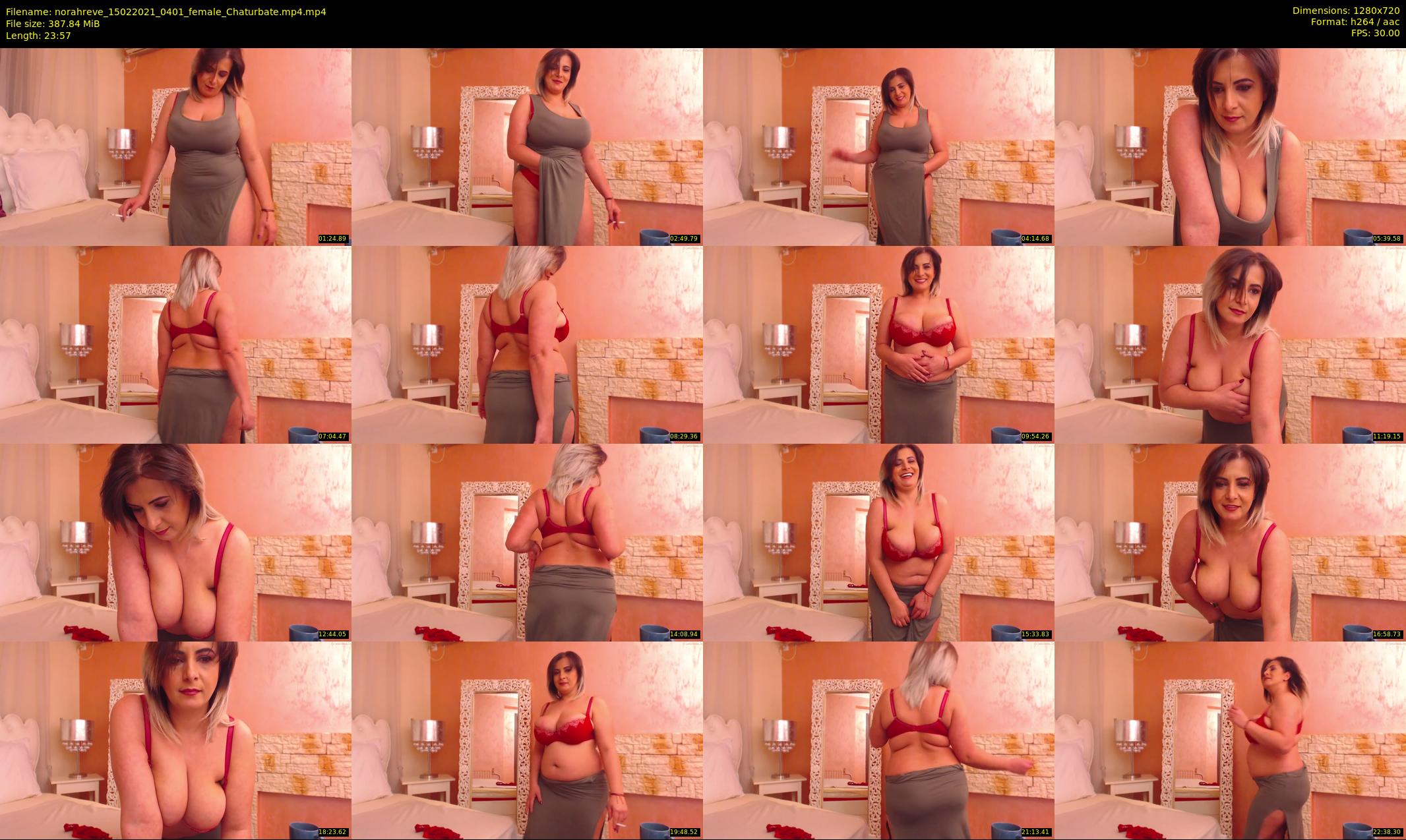 norahreve — 24 minute Chaturbate female cam show recording, 720p, Feb 15, 2021