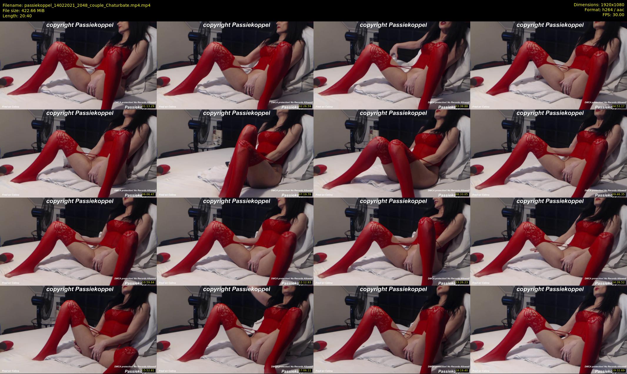 passiekoppel — 21 minute Chaturbate couple cam show recording, 1080p, Feb 14, 2021