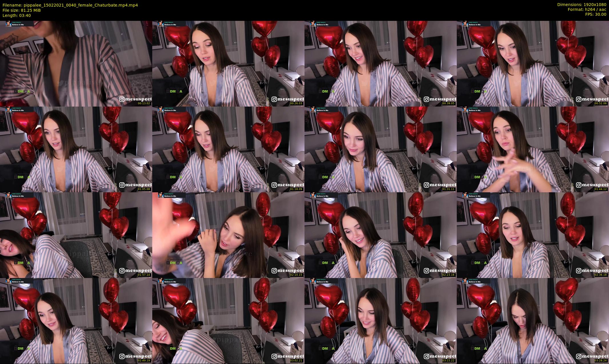 pippalee — 4 minute Chaturbate female cam show recording, 1080p, Feb 15, 2021