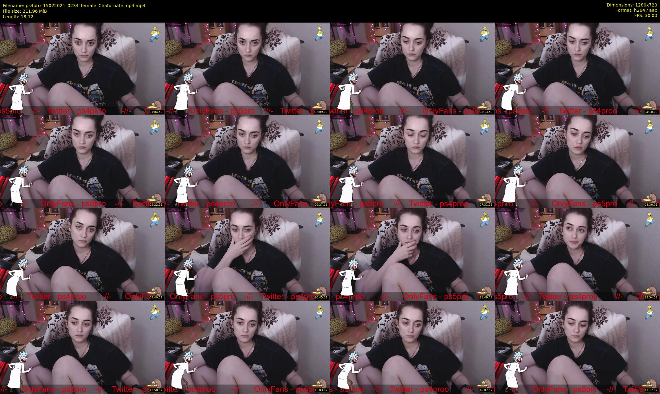 ps4pro — 19 minute Chaturbate female cam show recording, 720p, Feb 15, 2021
