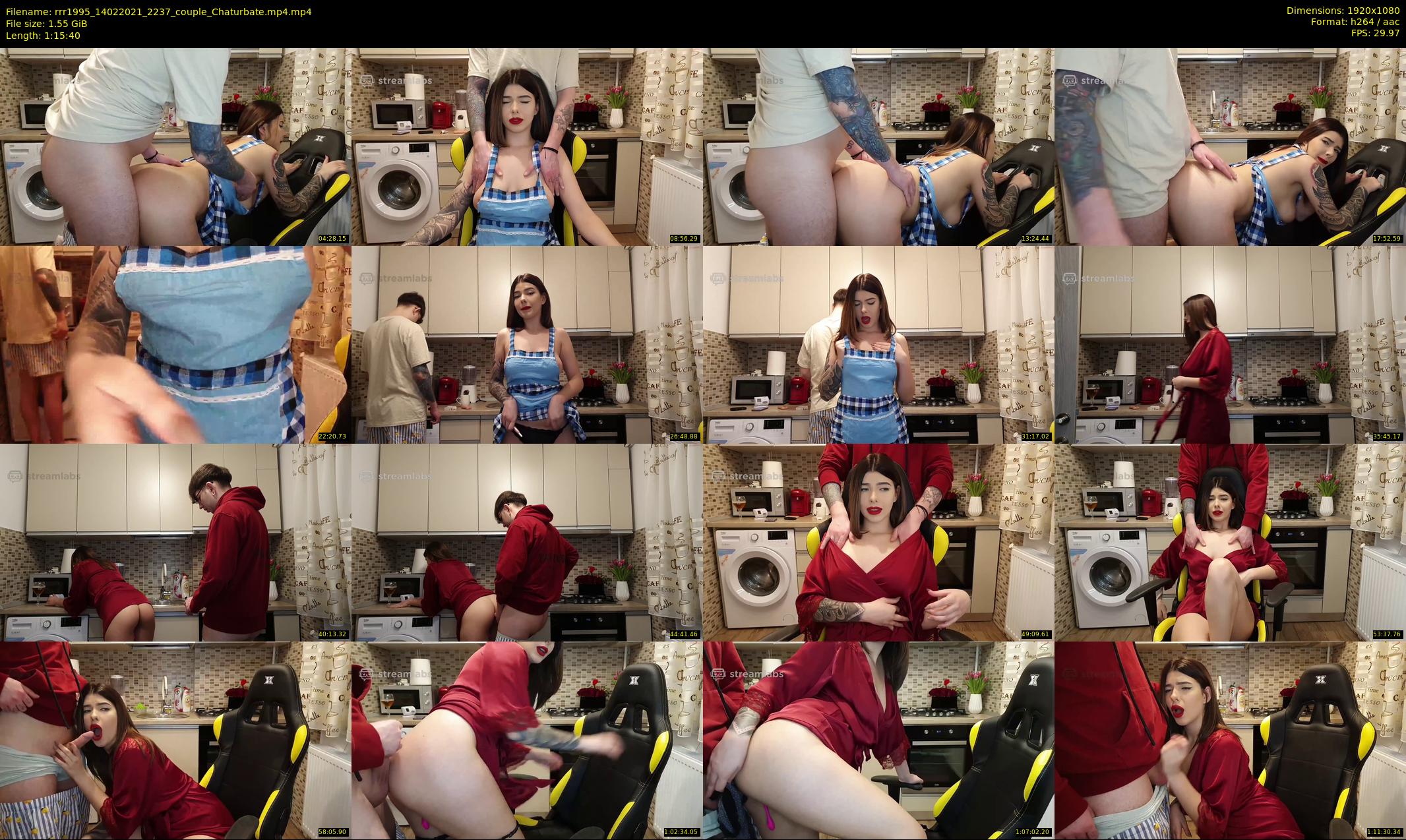 rrr1995 — 76 minute Chaturbate couple cam show recording, 1080p, Feb 14, 2021
