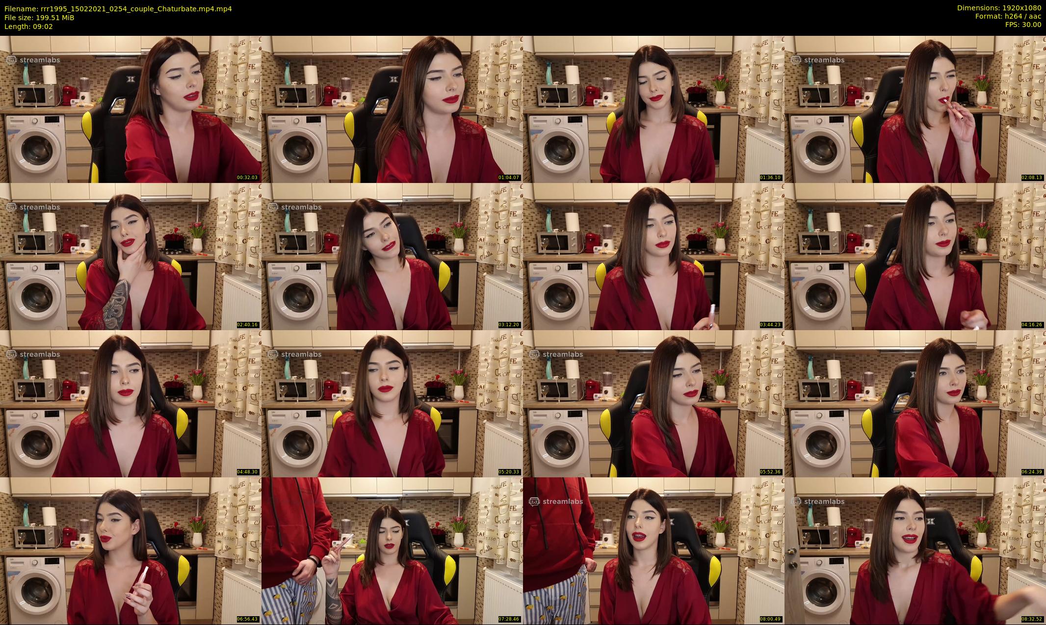 rrr1995 — 10 minute Chaturbate couple cam show recording, 1080p, Feb 15, 2021