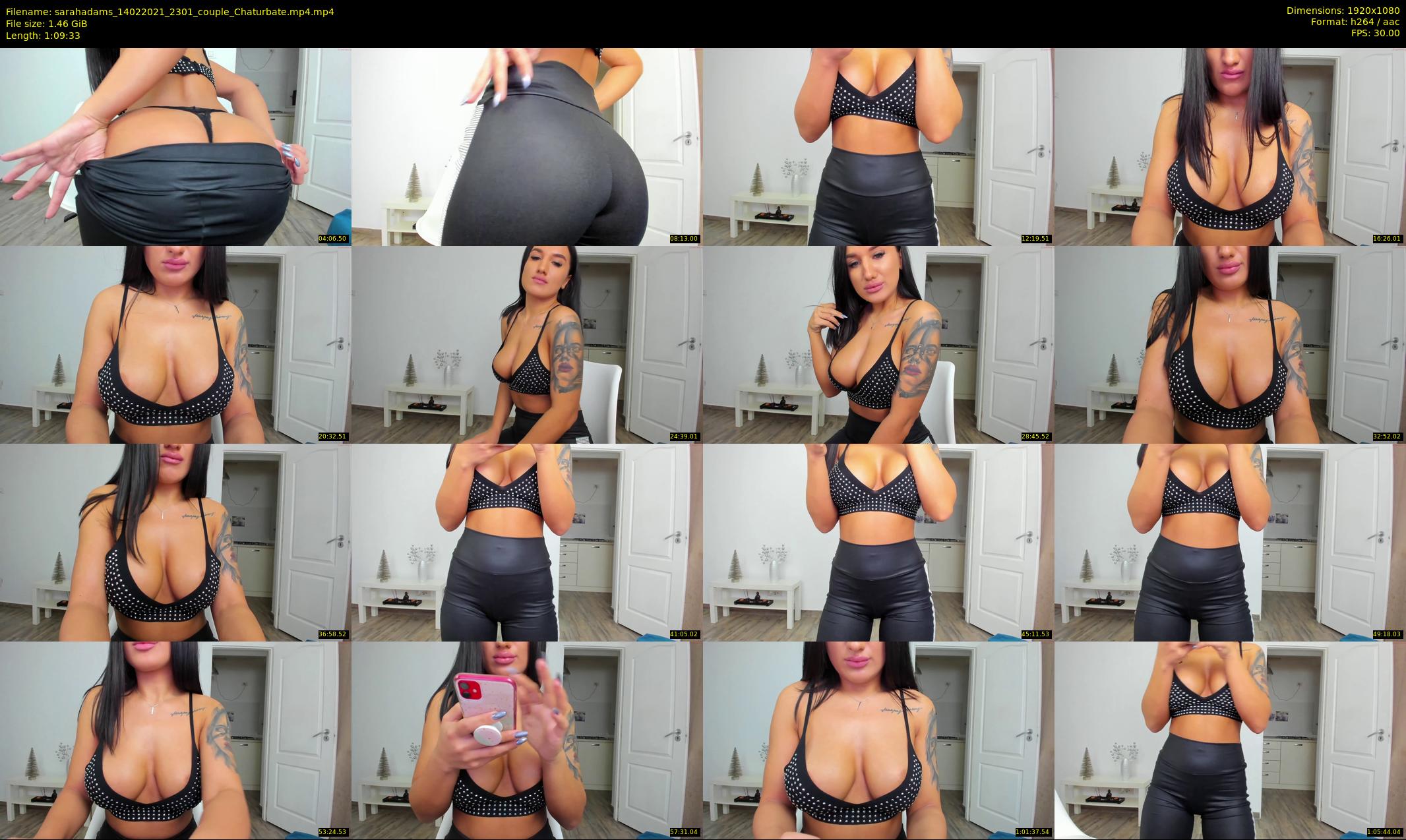 sarahadams — 70 minute Chaturbate female cam show recording, 1080p, Feb 14, 2021