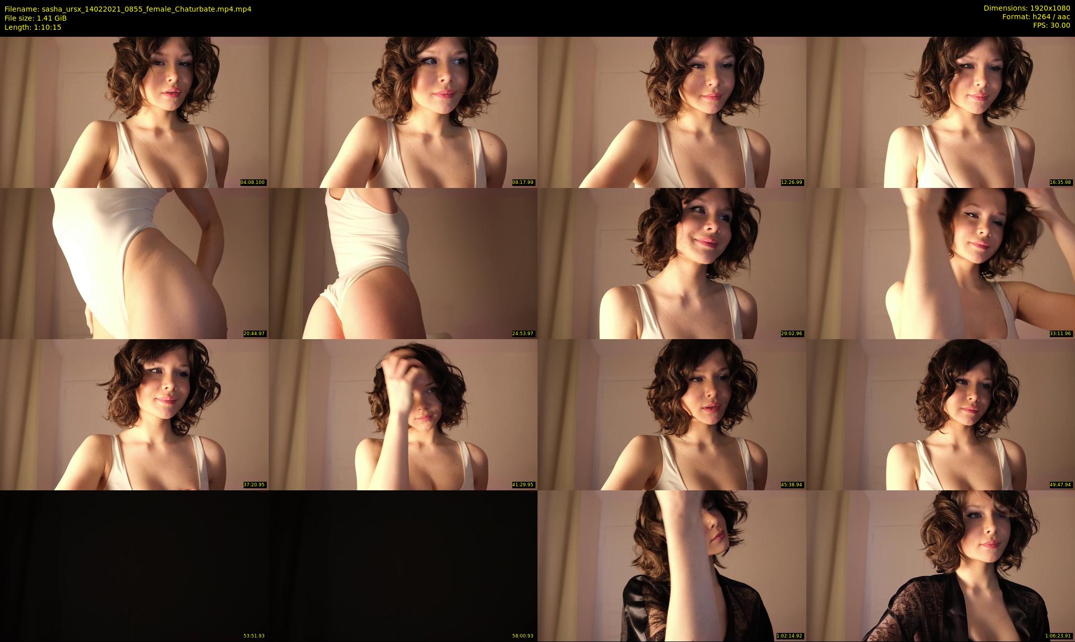 sasha_ursx — 71 minute Chaturbate female cam show recording, 1080p, Feb 14, 2021