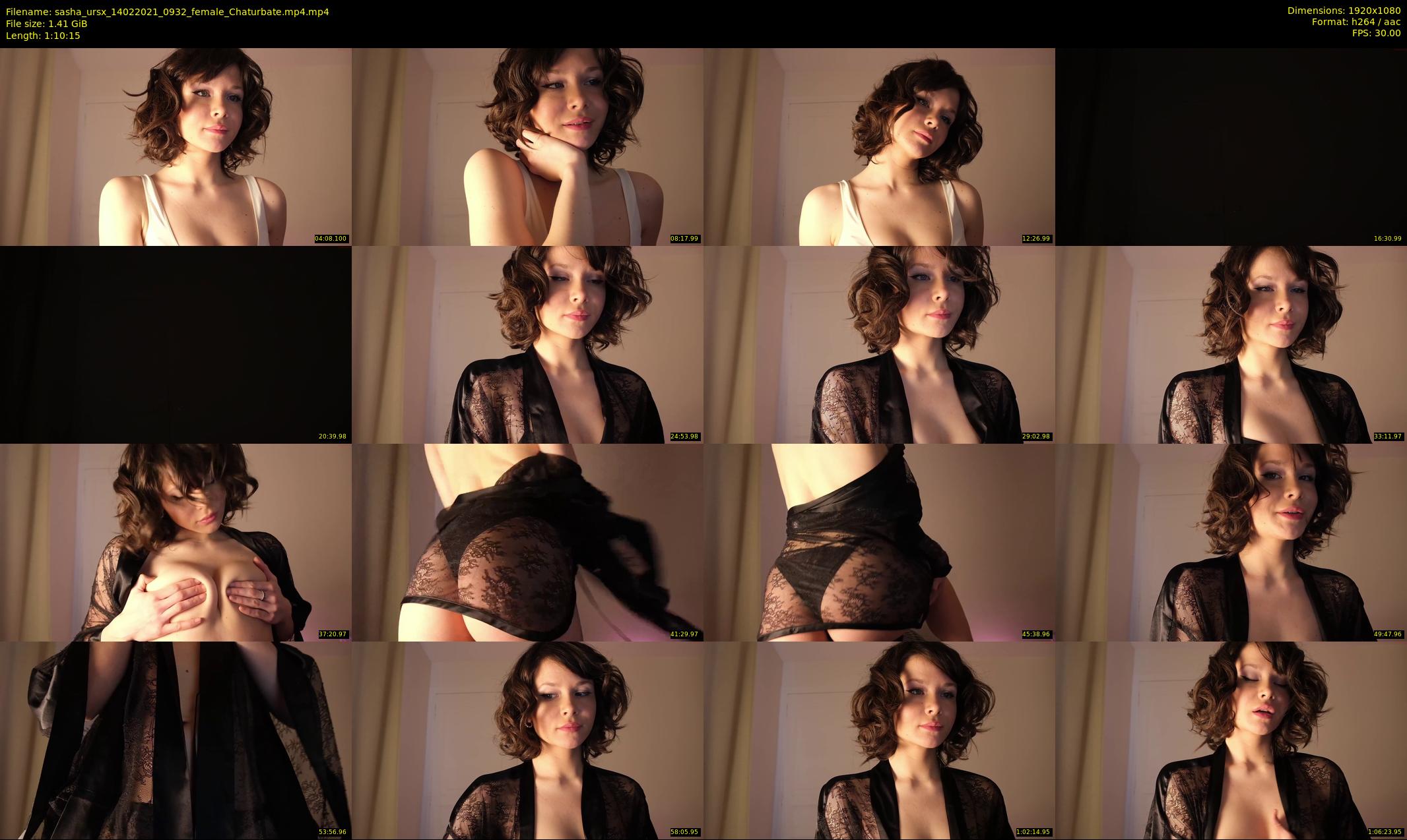 sasha_ursx — 71 minute Chaturbate female cam show recording, 1080p, Feb 14, 2021