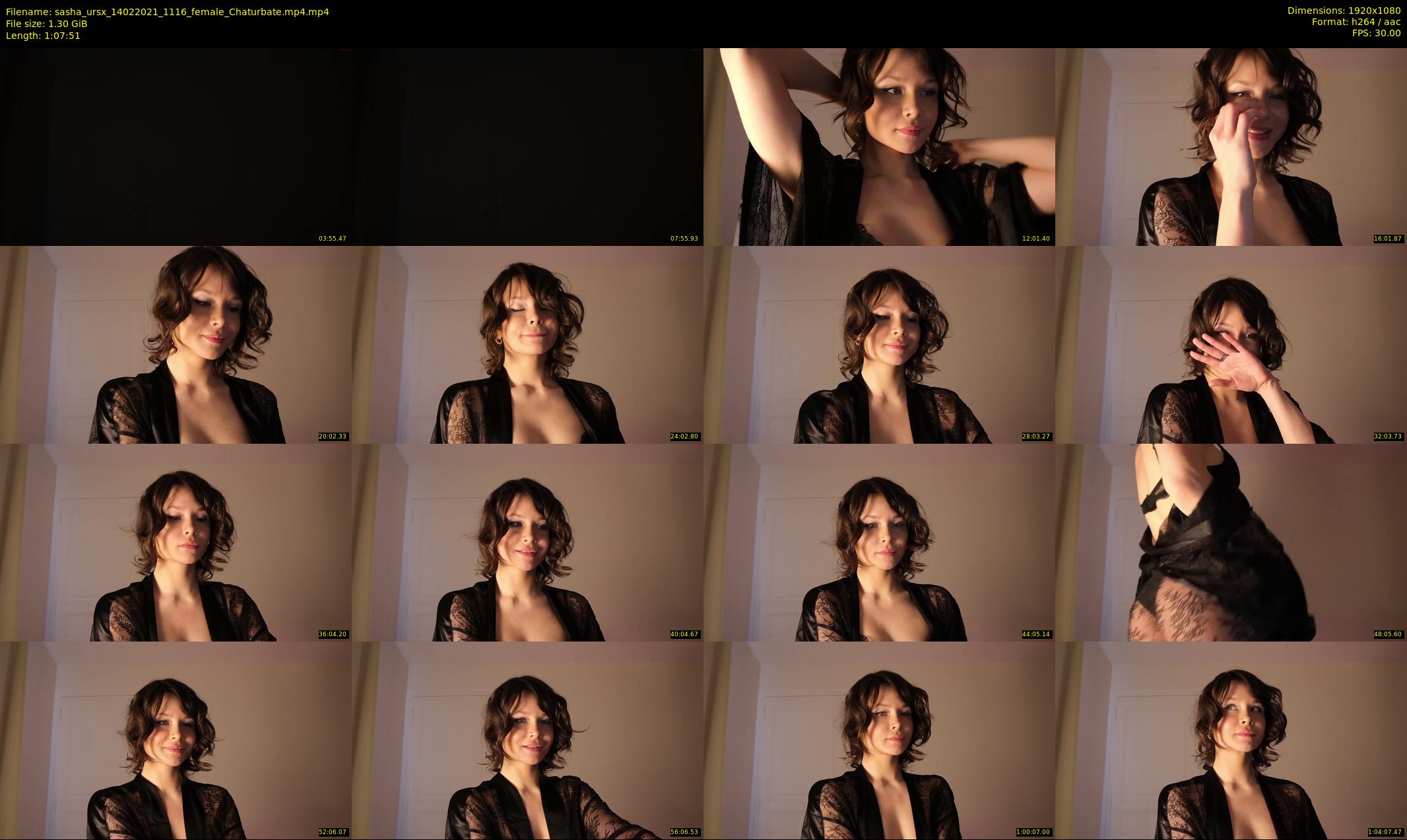 sasha_ursx — 68 minute Chaturbate female cam show recording, 1080p, Feb 14, 2021