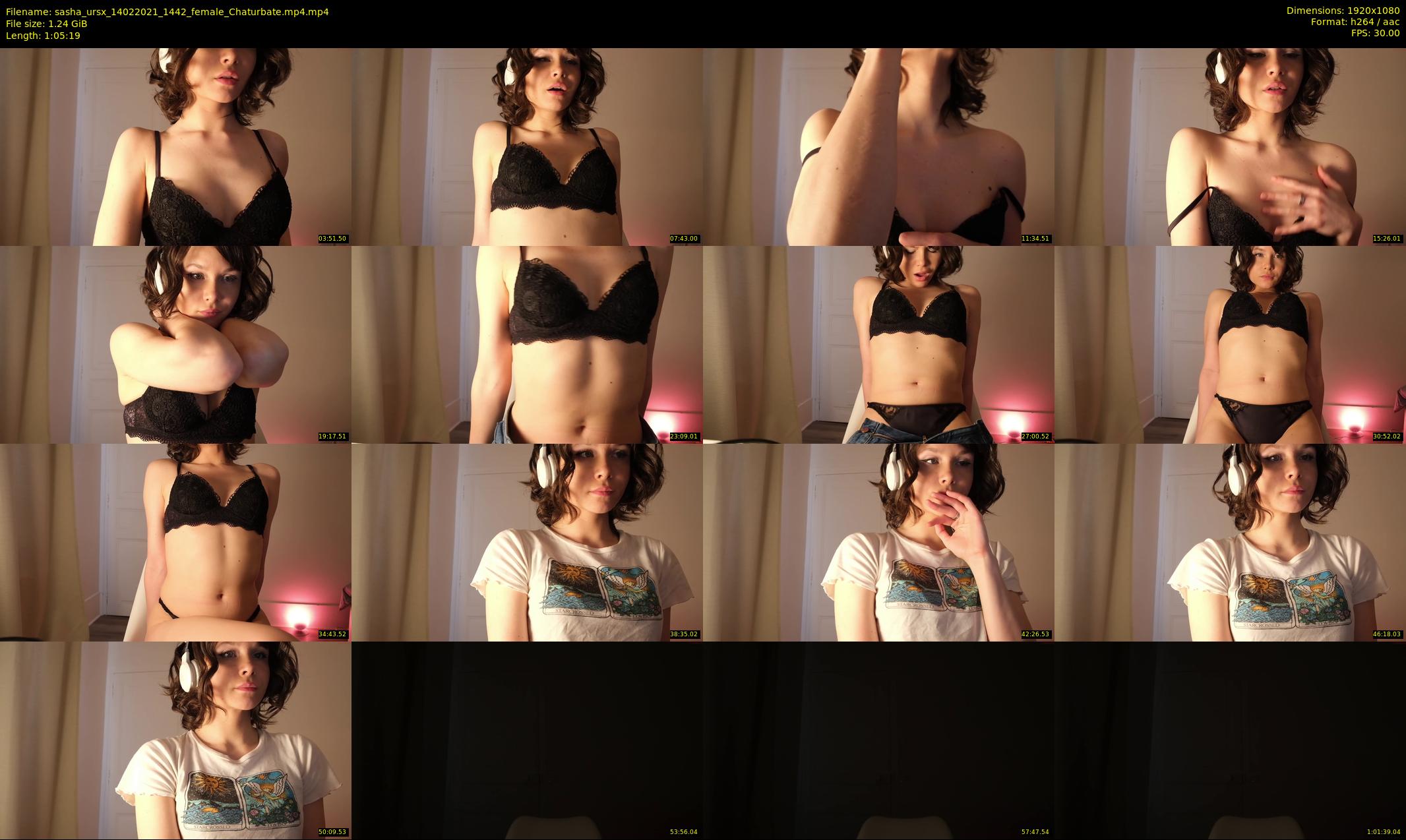 sasha_ursx — 66 minute Chaturbate female cam show recording, 1080p, Feb 14, 2021