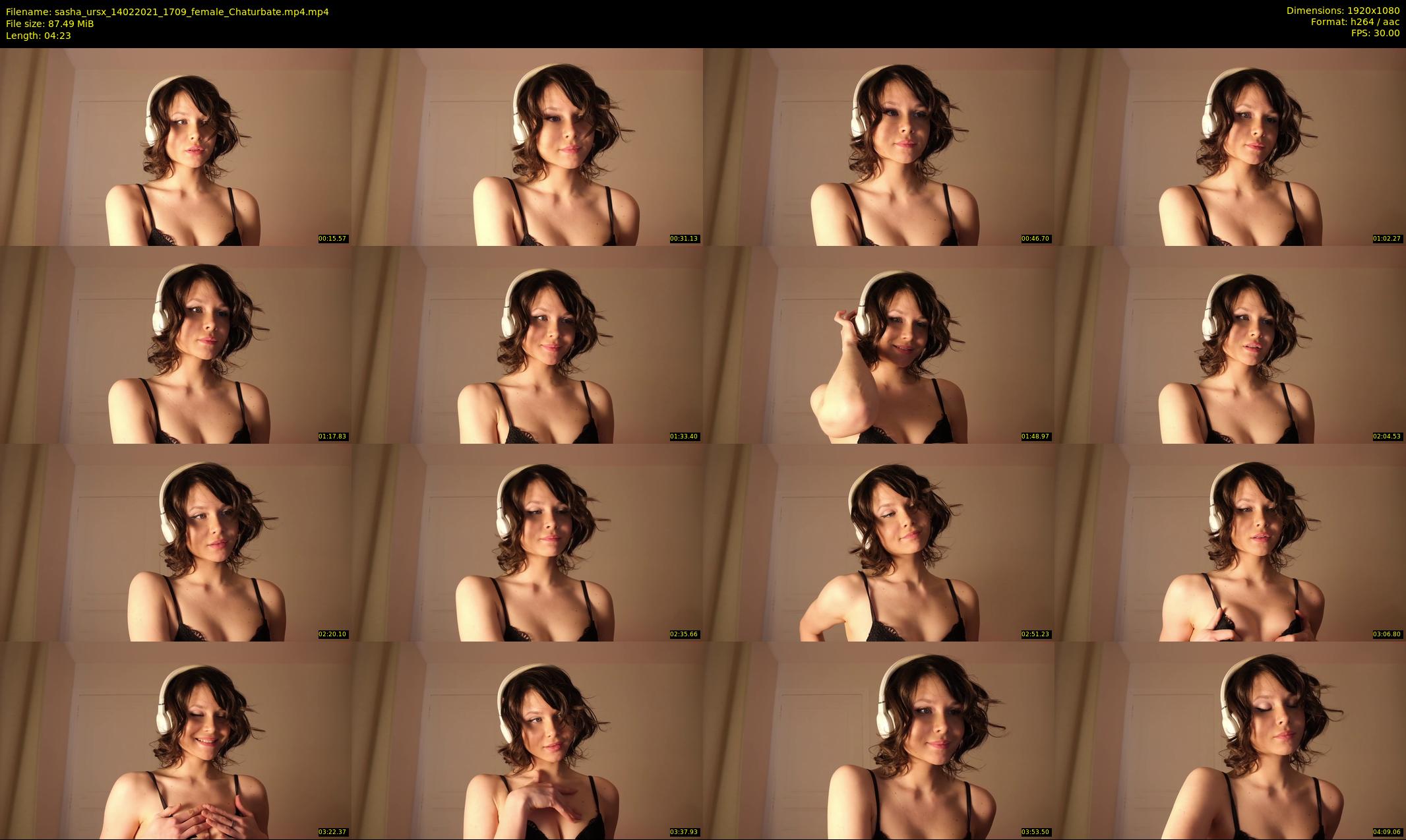 sasha_ursx — 5 minute Chaturbate female cam show recording, 1080p, Feb 14, 2021
