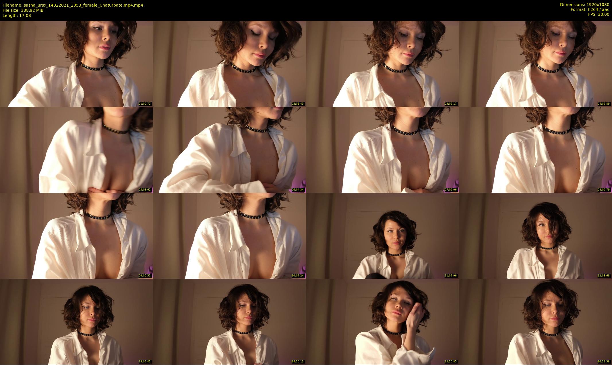 sasha_ursx — 18 minute Chaturbate female cam show recording, 1080p, Feb 14, 2021