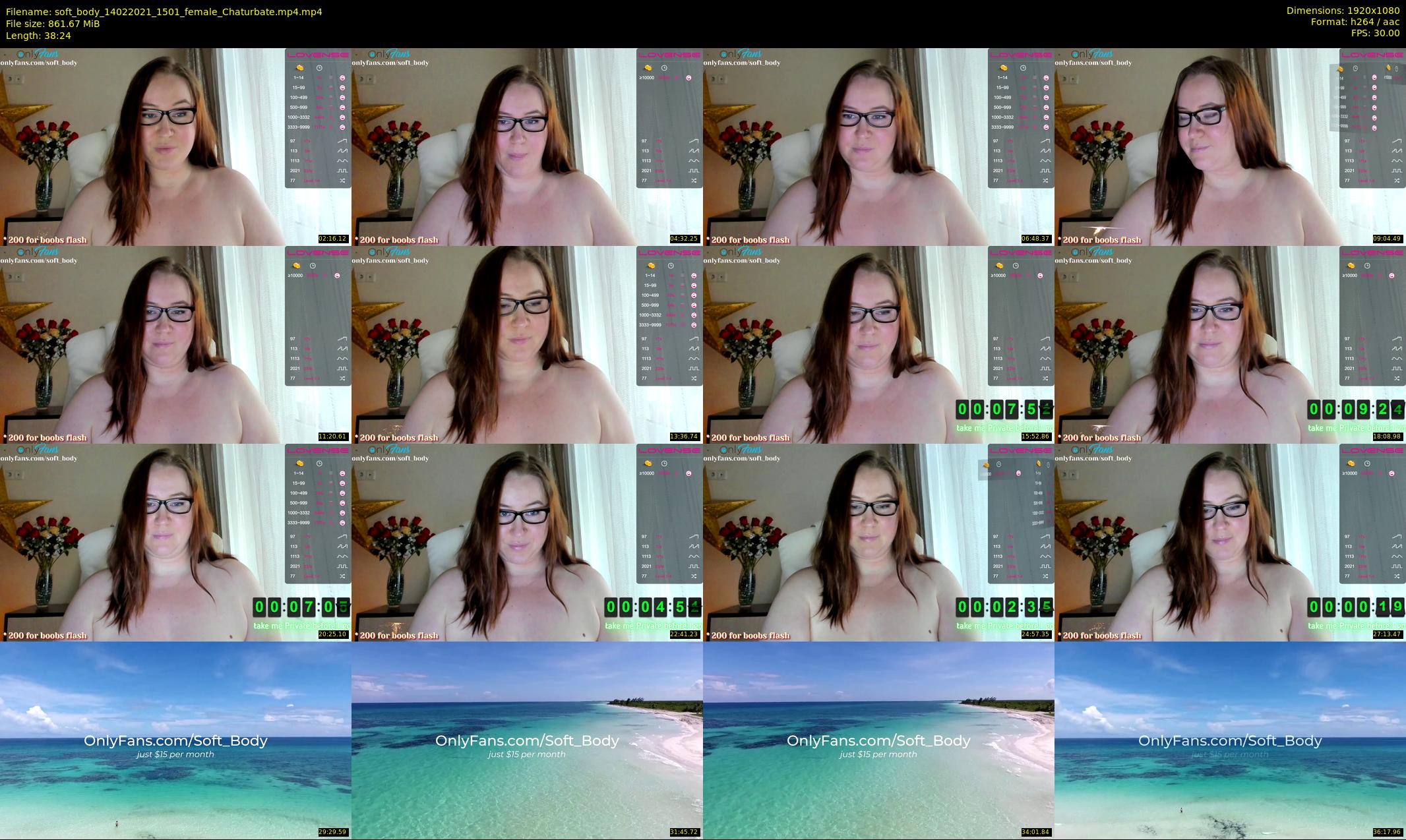 soft_body — 39 minute Chaturbate female cam show recording, 1080p, Feb 14, 2021