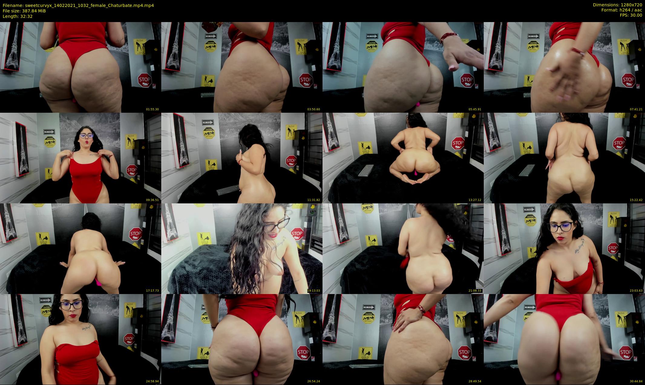 sweetcurvyx — 33 minute Chaturbate couple cam show recording, 720p, Feb 14, 2021